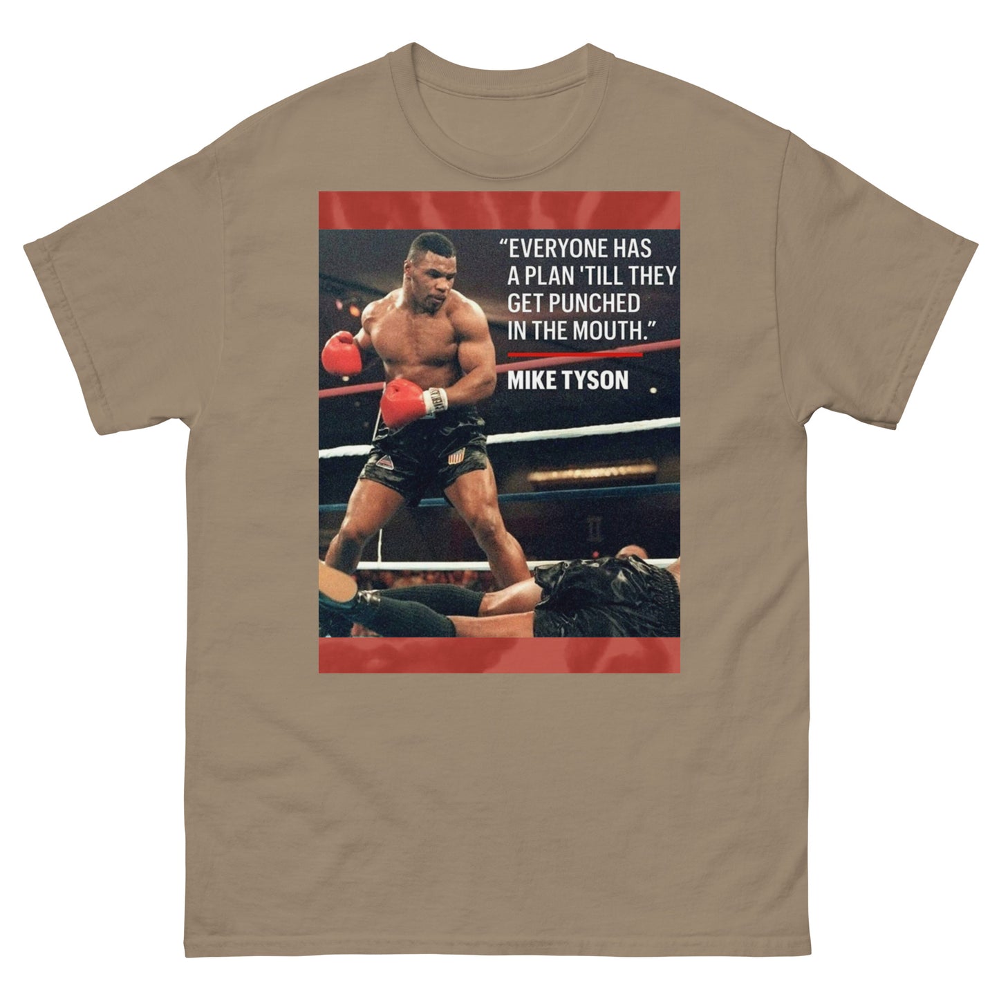 Unisex classic t-shirt MIKE TYSON 4