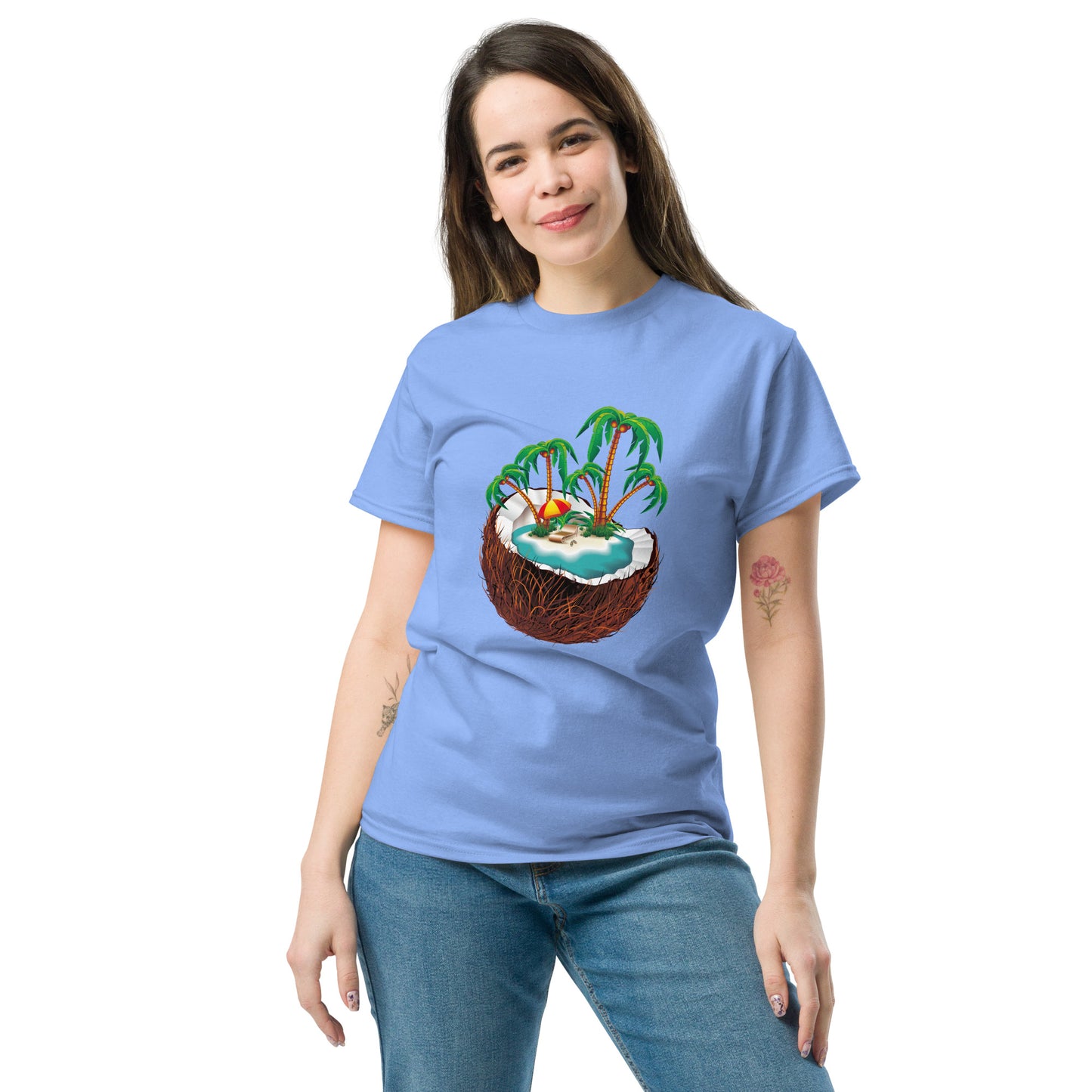 Unisex classic tee COCONUT ISLAND