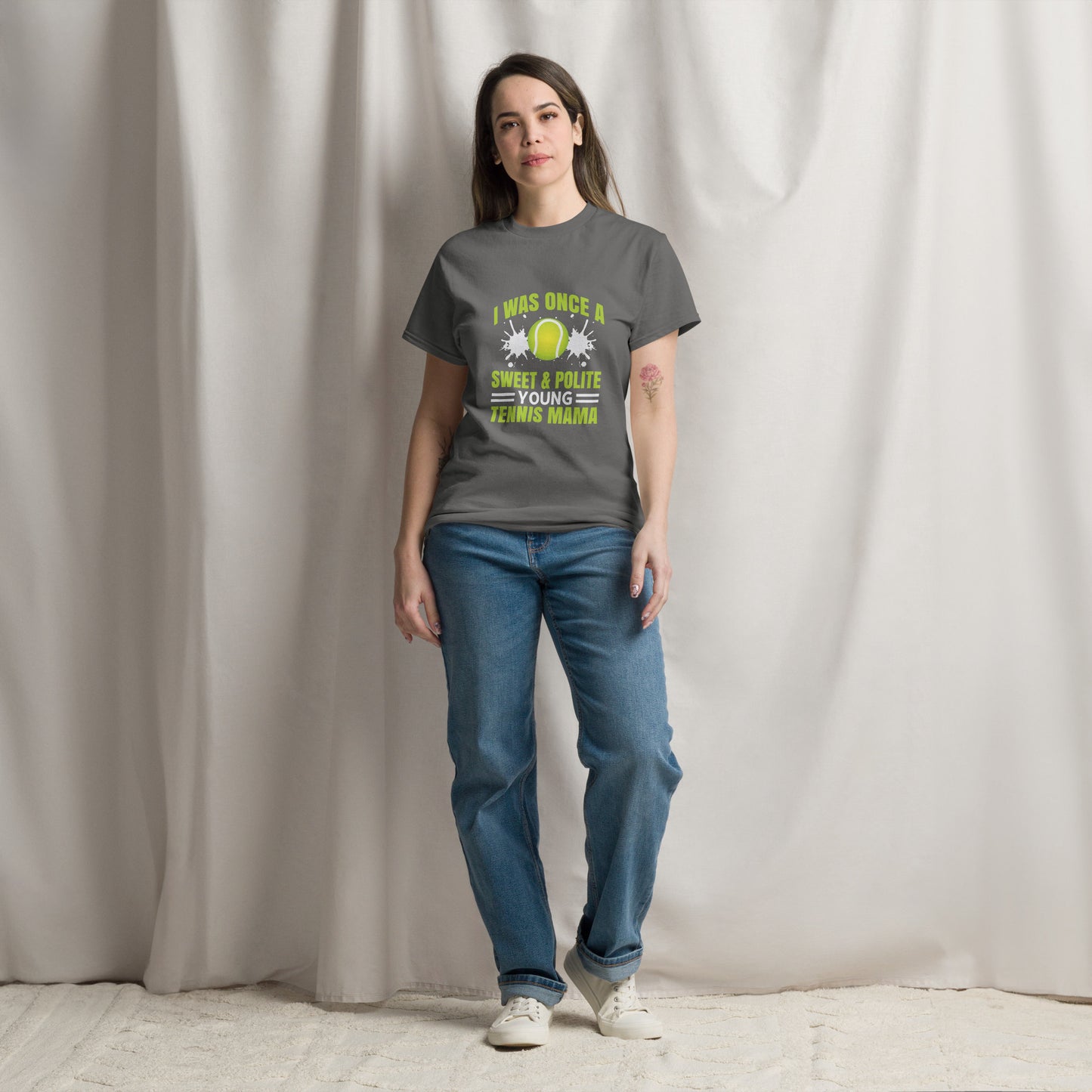 Unisex classic t-shirt TENNIS MAMA