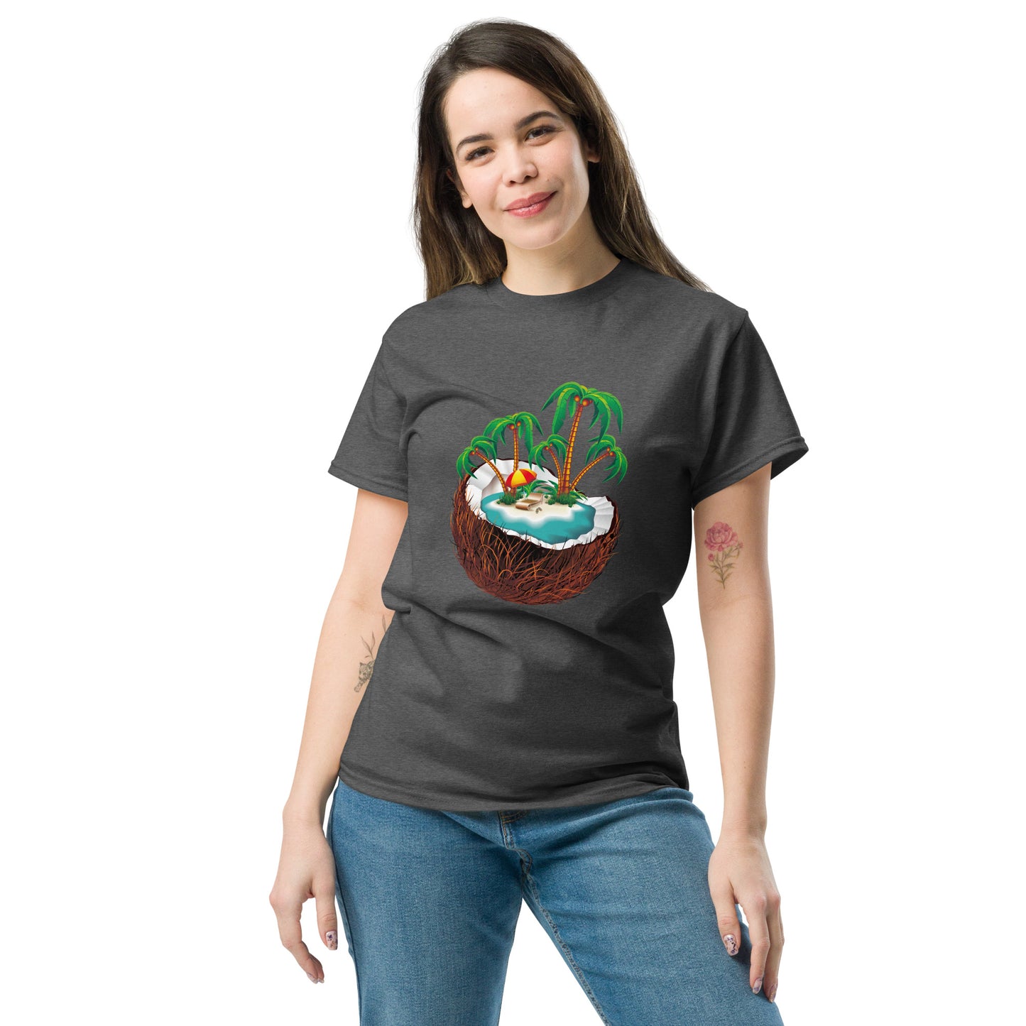 Unisex classic tee COCONUT ISLAND