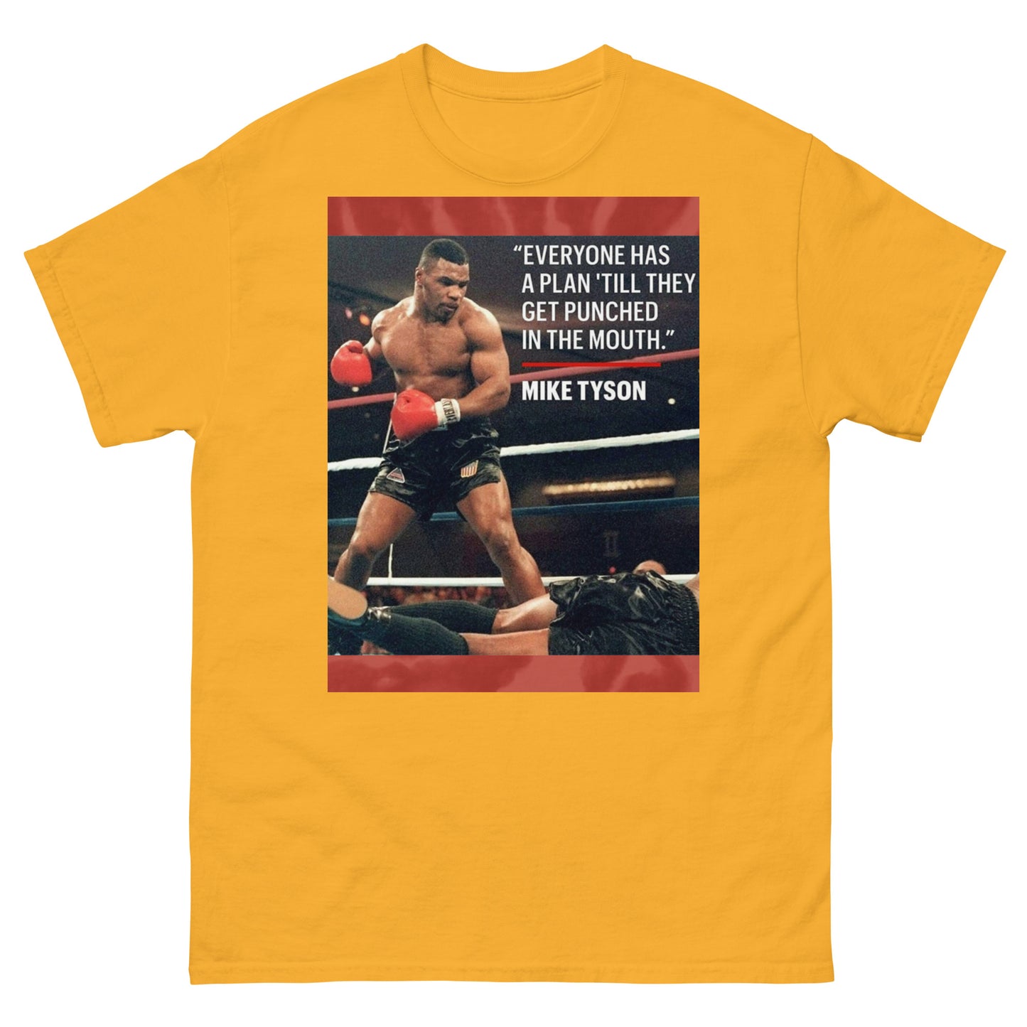 Unisex classic t-shirt MIKE TYSON 4