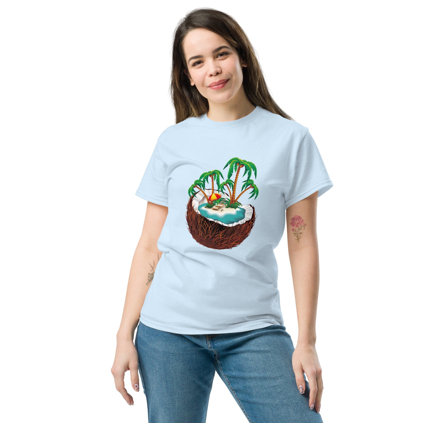 Unisex classic tee COCONUT ISLAND