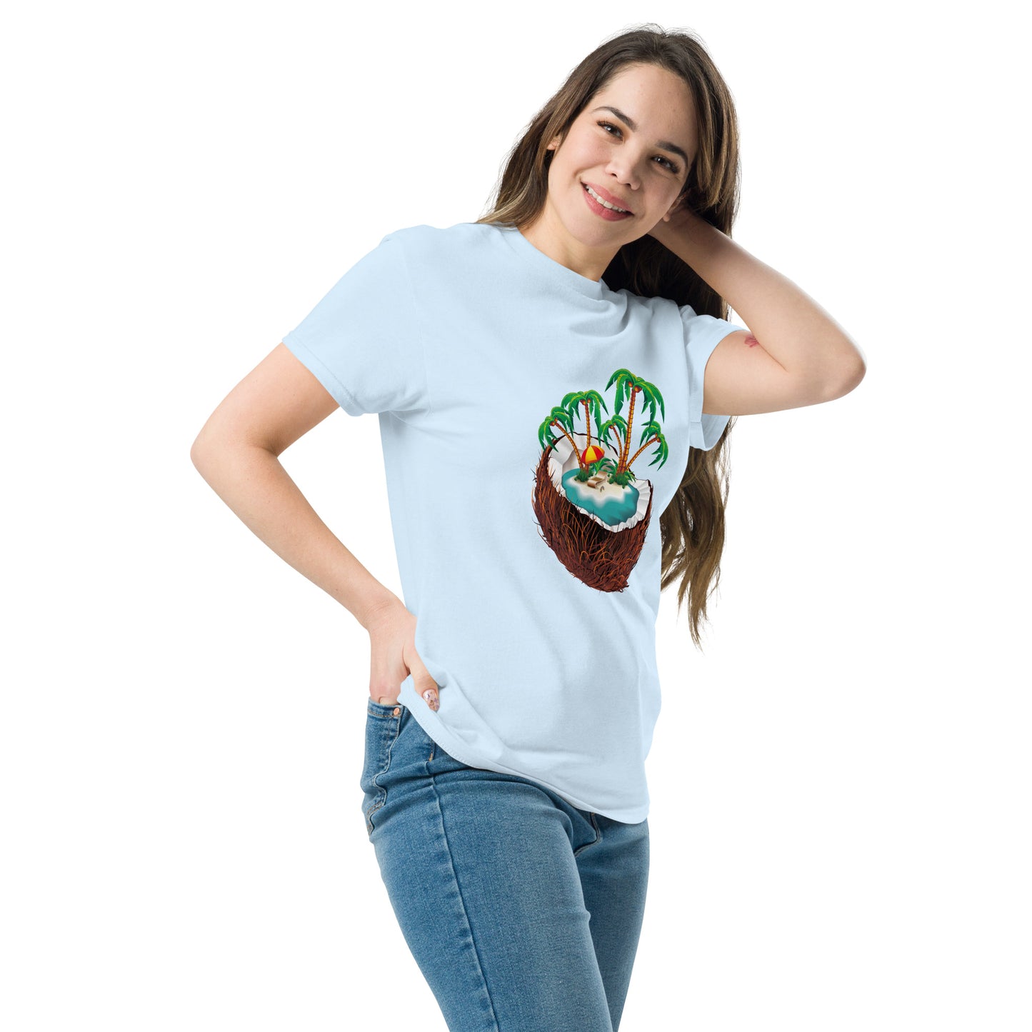 Unisex classic tee COCONUT ISLAND