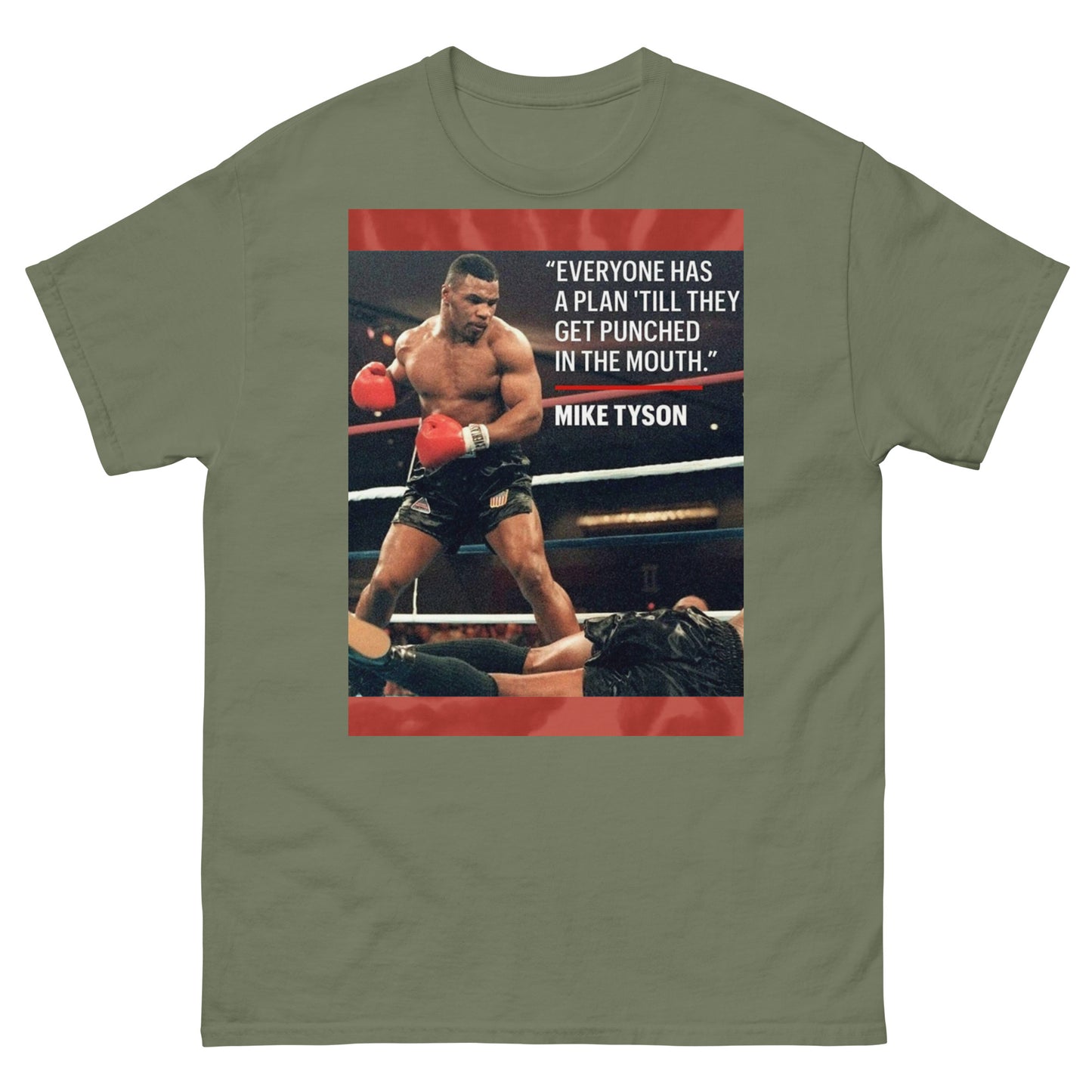 Unisex classic t-shirt MIKE TYSON 4