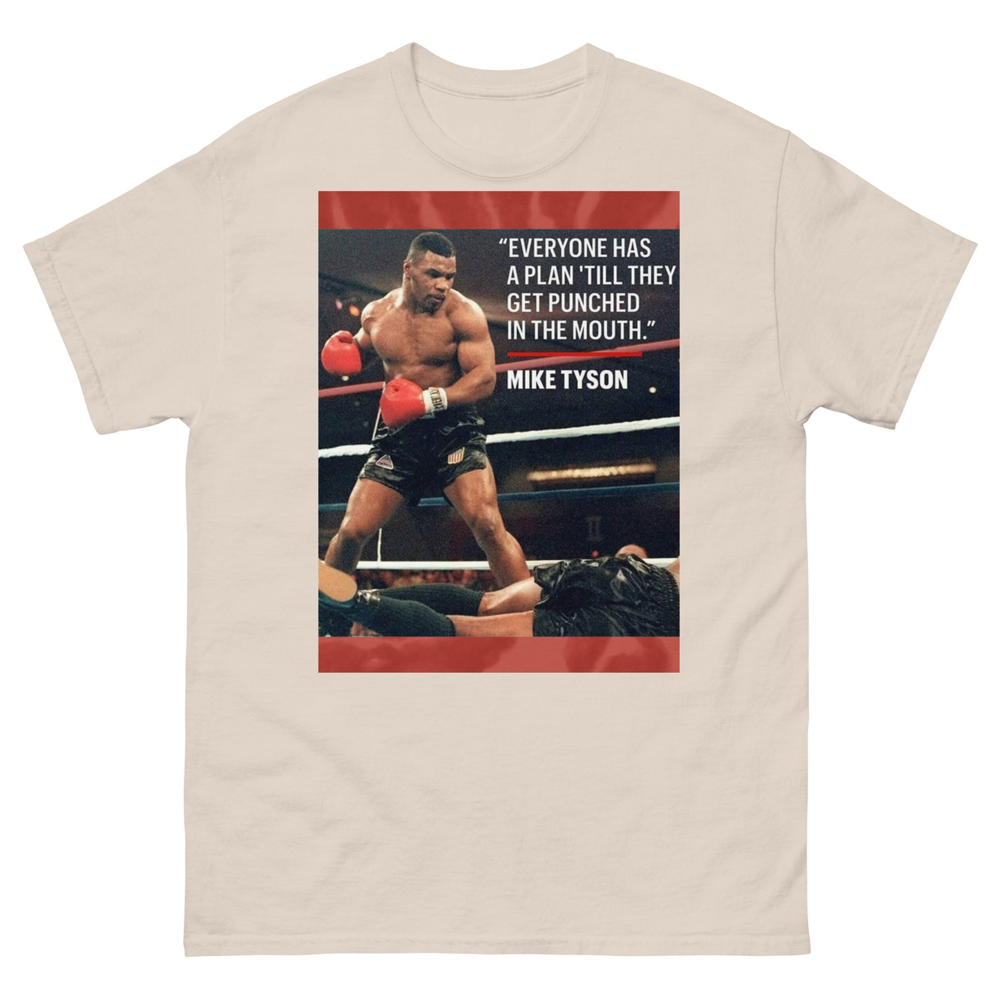 Unisex classic t-shirt MIKE TYSON 4