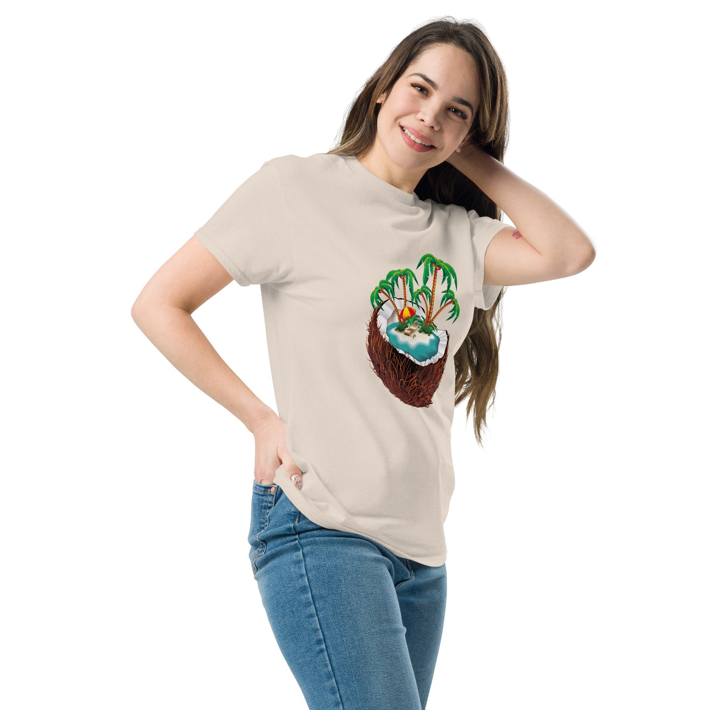 Unisex classic tee COCONUT ISLAND