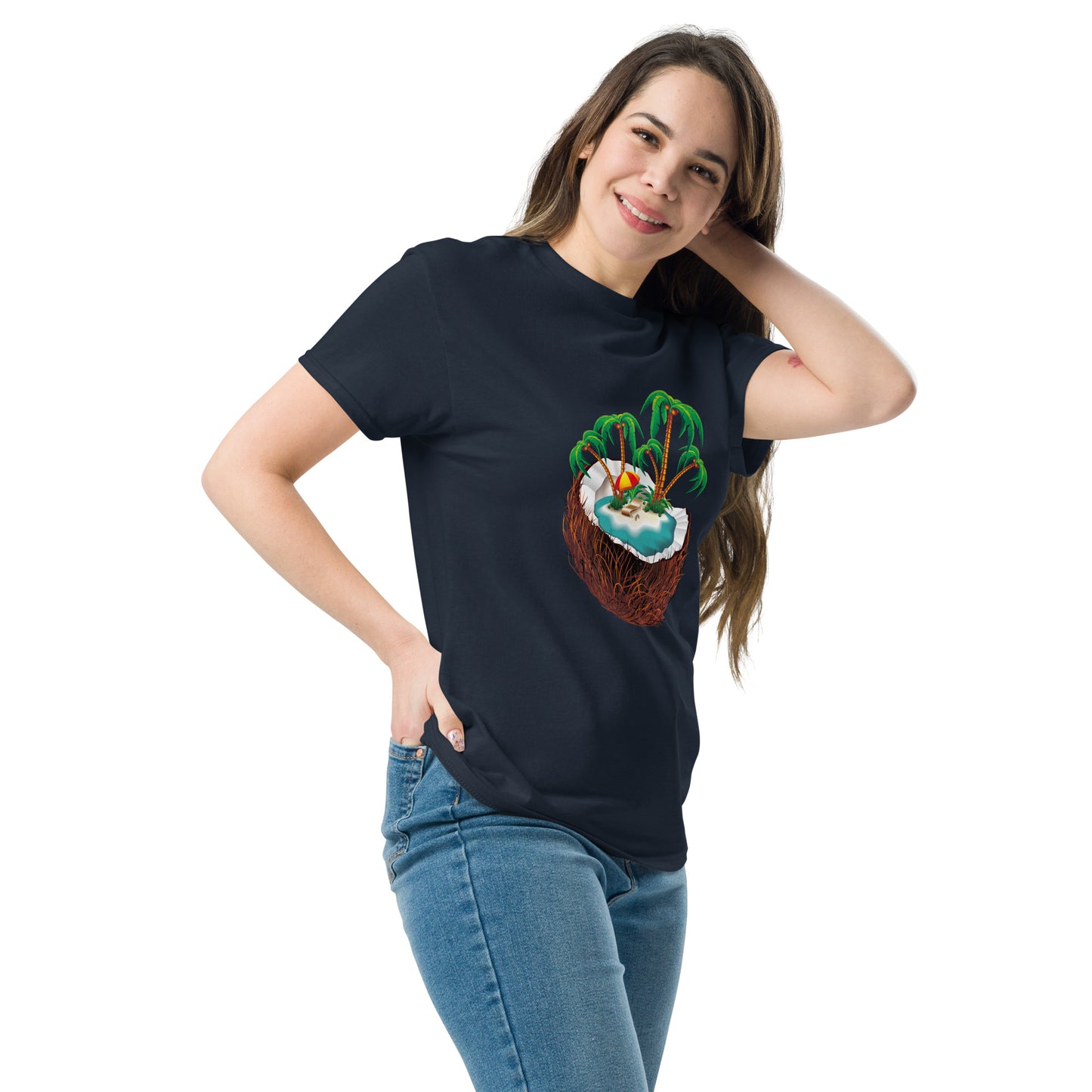 Unisex classic tee COCONUT ISLAND