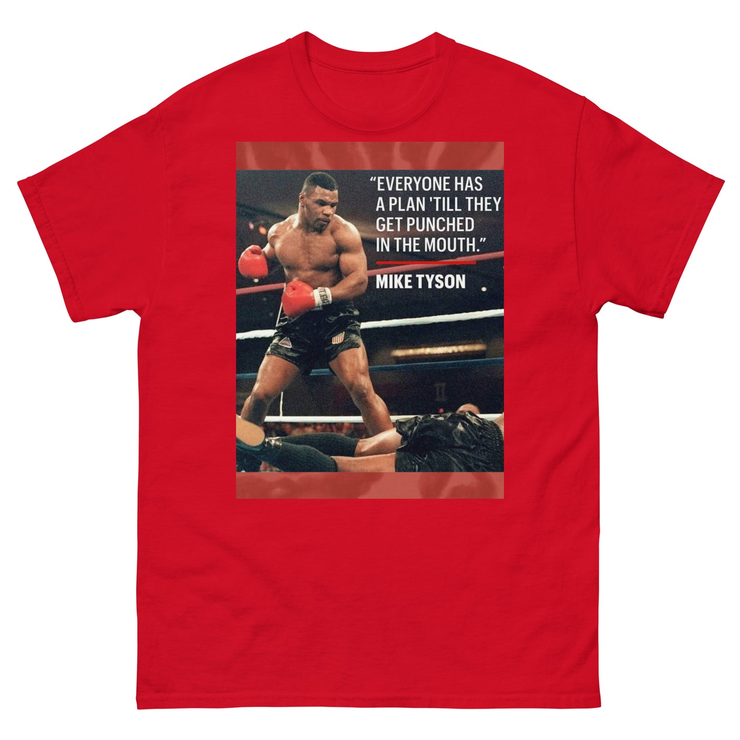 Unisex classic t-shirt MIKE TYSON 4