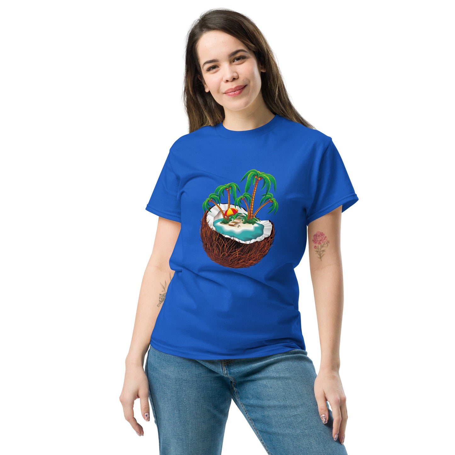 Unisex classic tee COCONUT ISLAND