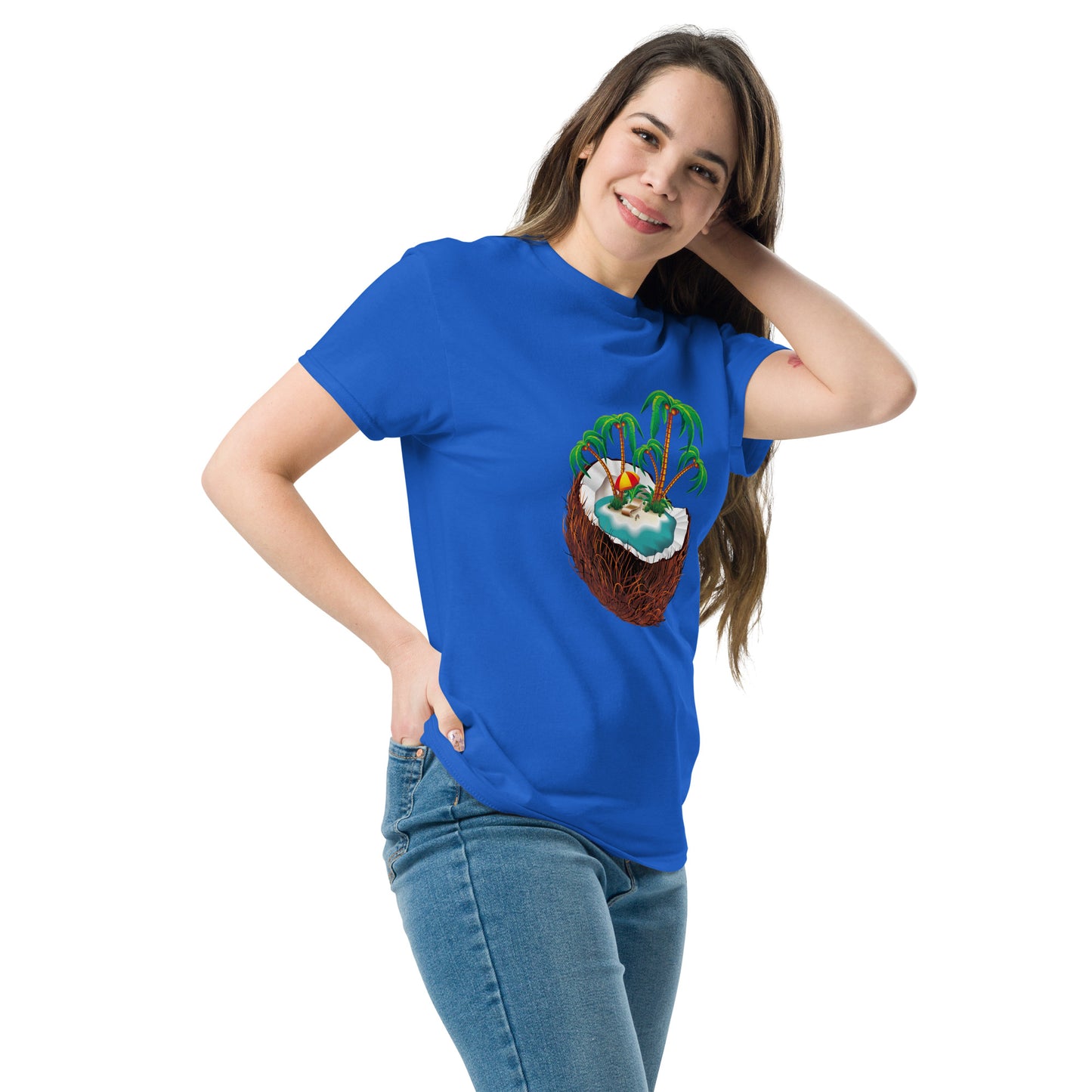 Unisex classic tee COCONUT ISLAND