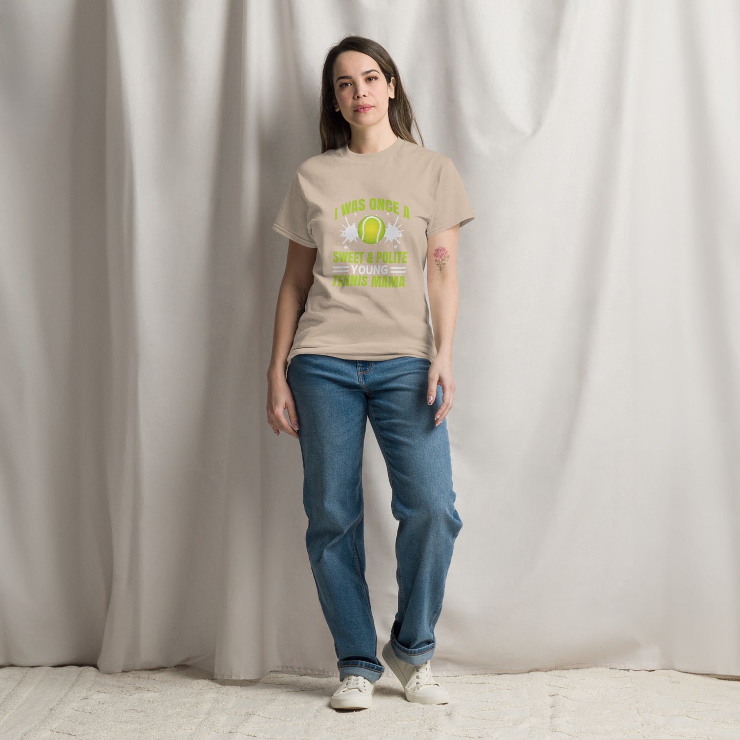 Unisex classic t-shirt TENNIS MAMA