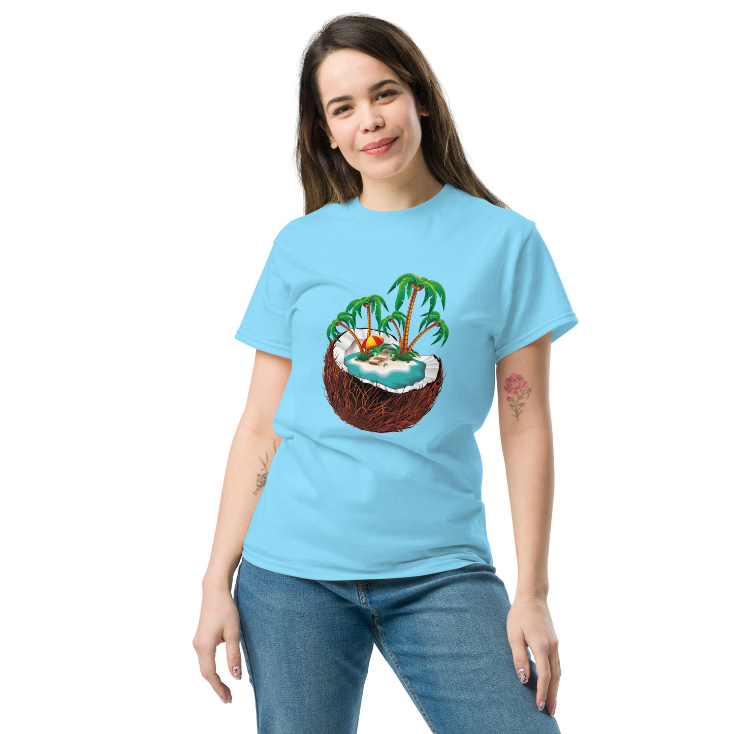 Unisex classic tee COCONUT ISLAND