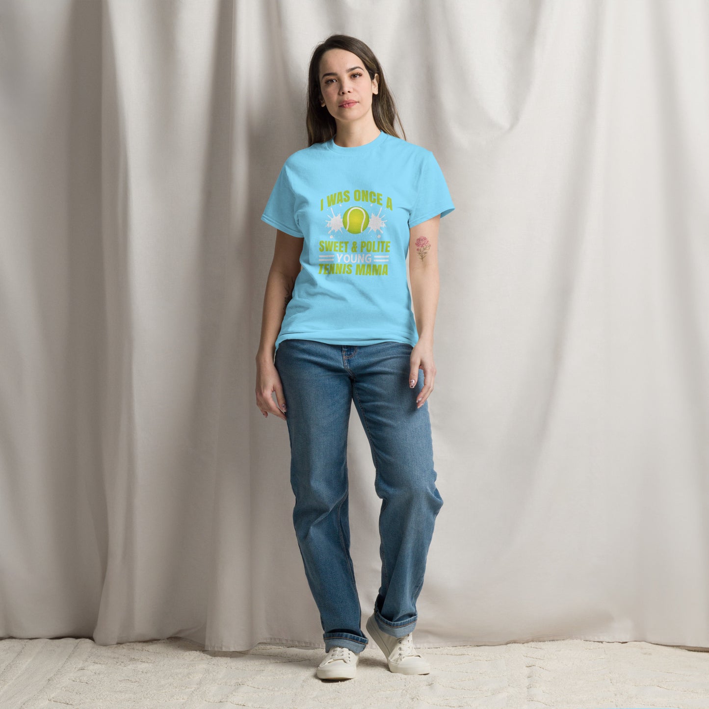 Unisex classic t-shirt TENNIS MAMA