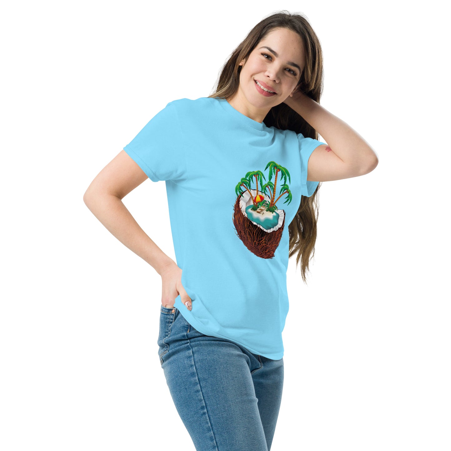 Unisex classic tee COCONUT ISLAND