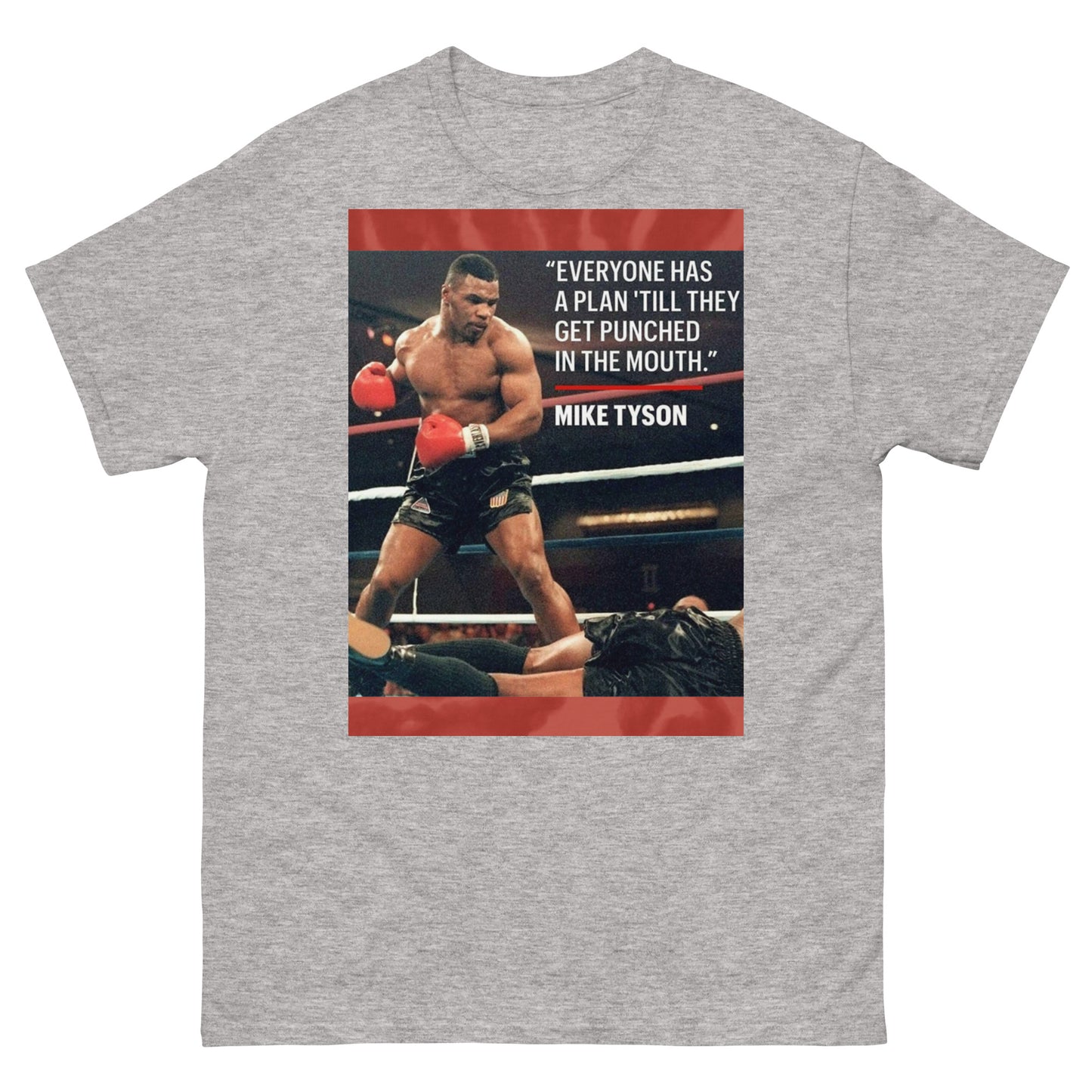 Unisex classic t-shirt MIKE TYSON 4