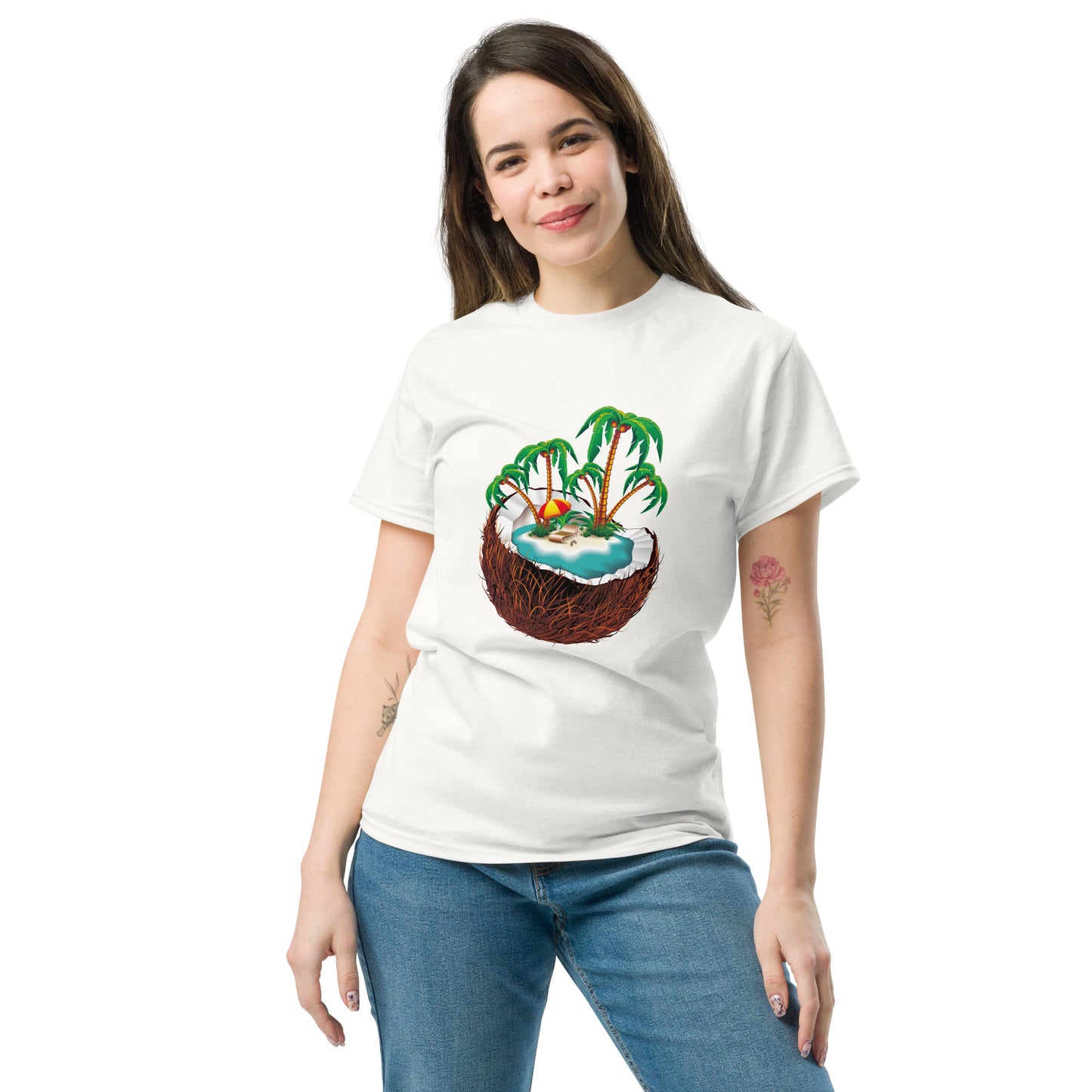 Unisex classic tee COCONUT ISLAND