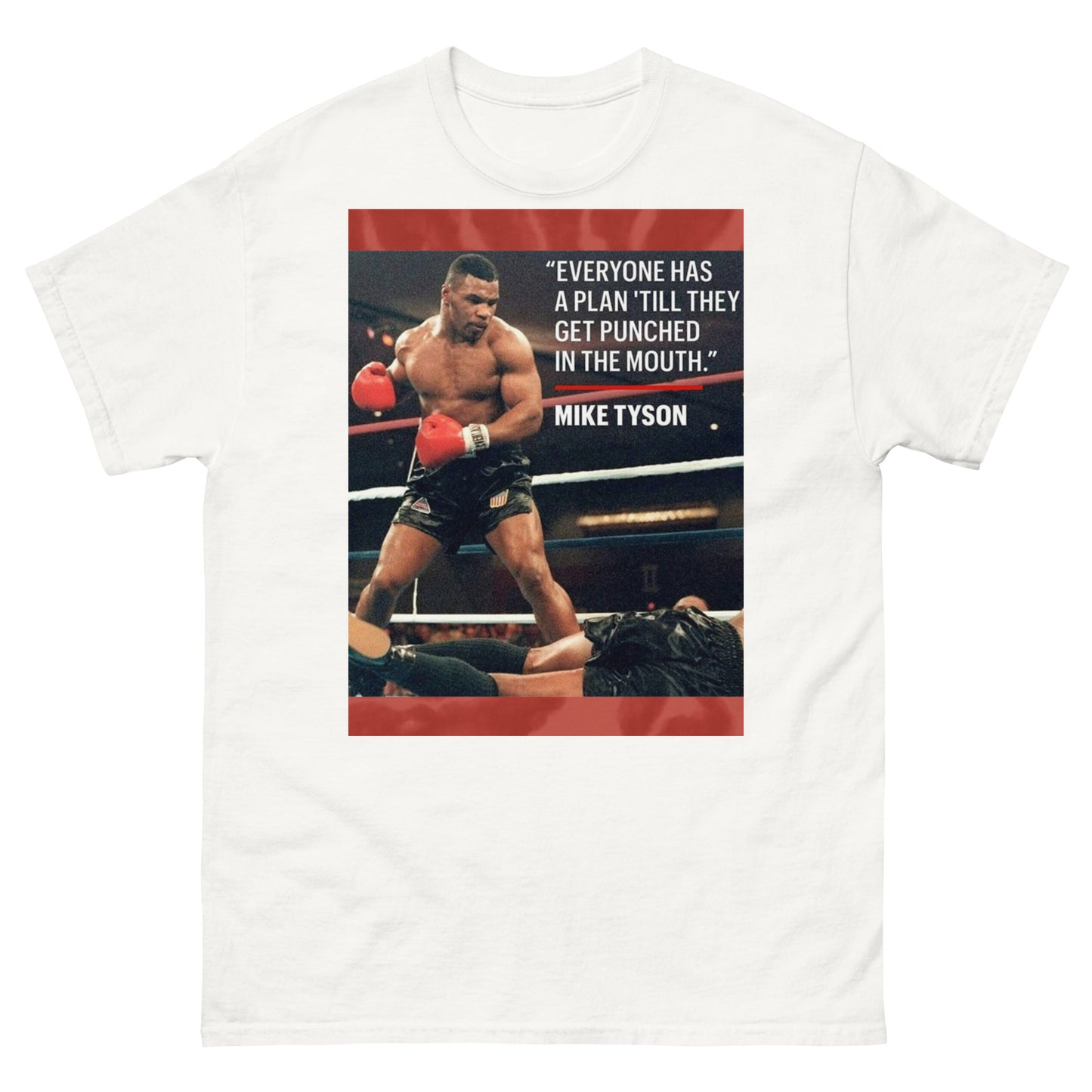 Unisex classic t-shirt MIKE TYSON 4