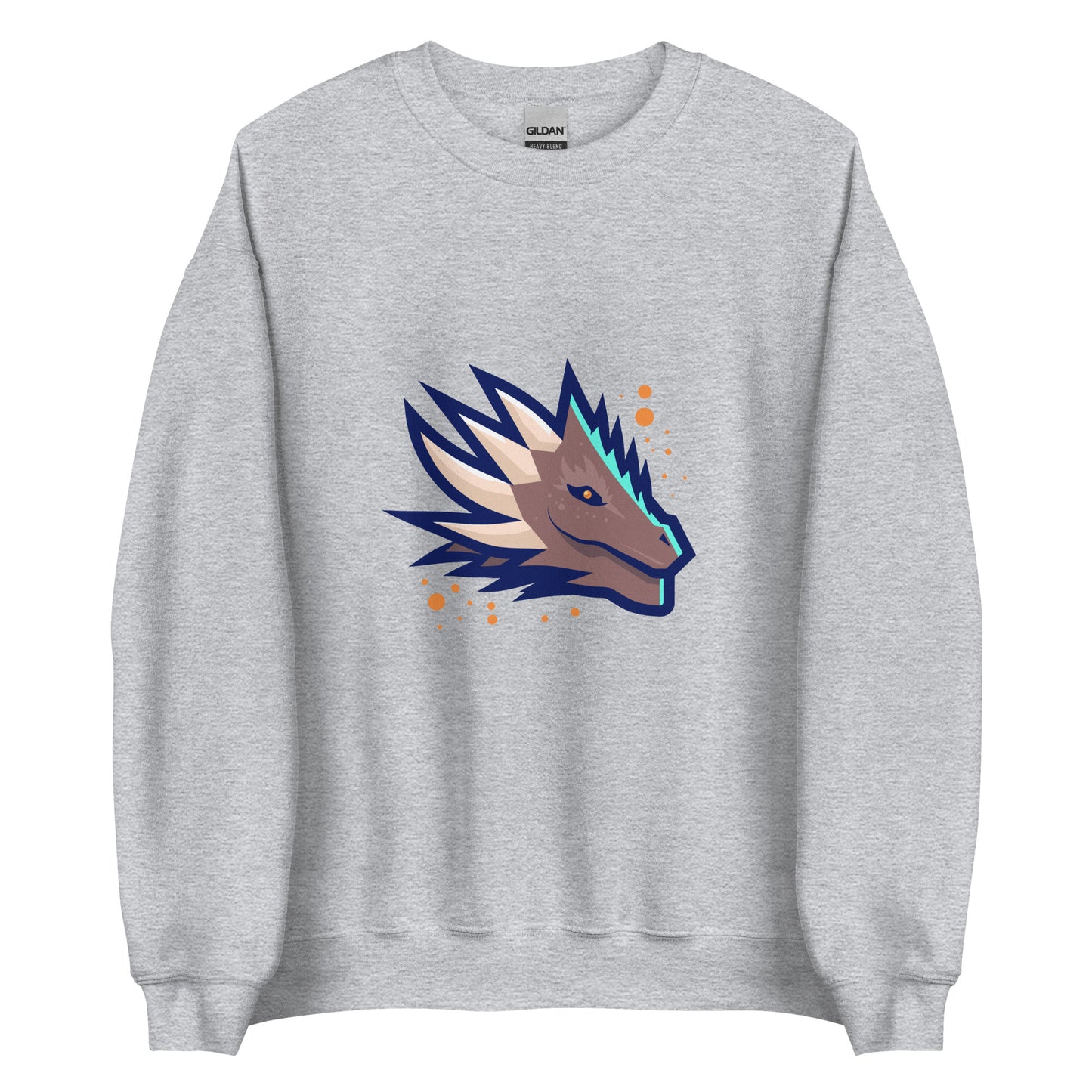 Unisex Sweatshirt DRAGON HEAD ART