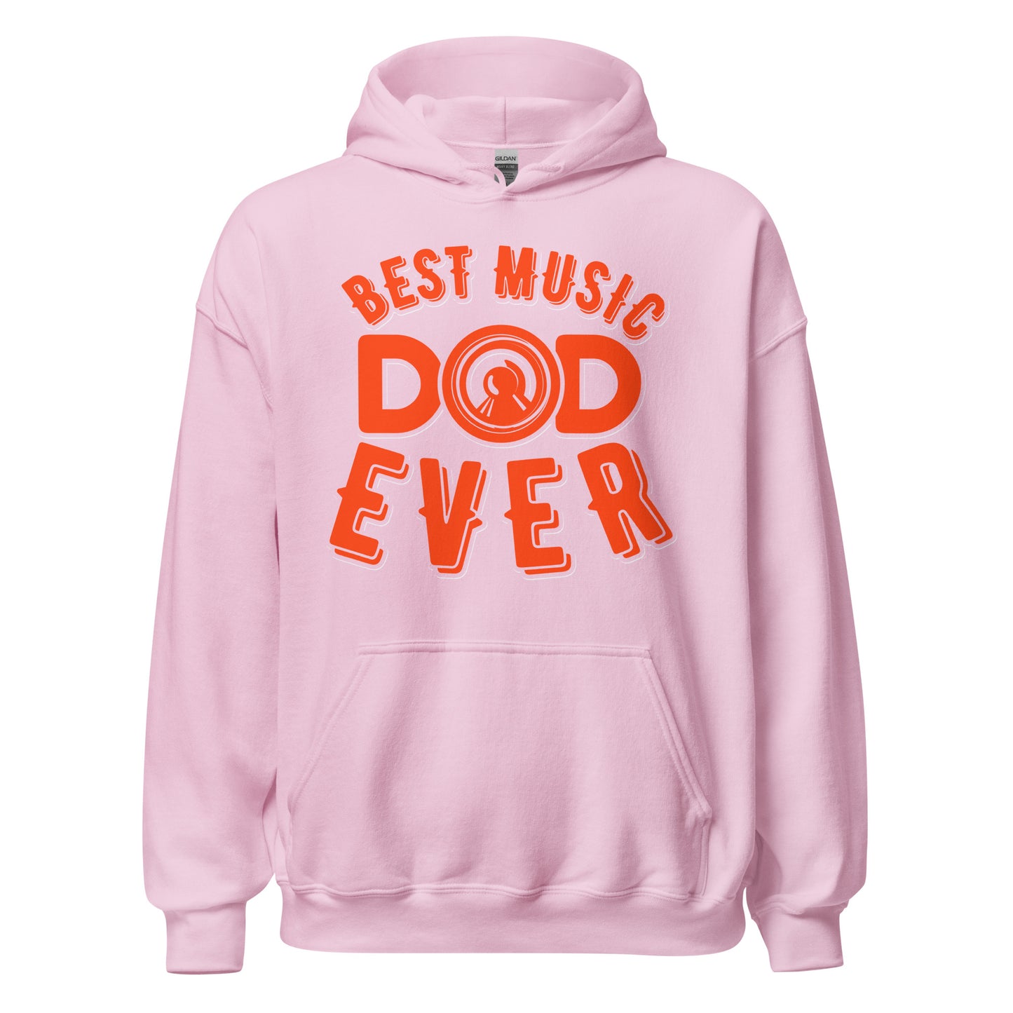 Sudadera con capucha unisex MEJOR PAPÁ MÚSICA