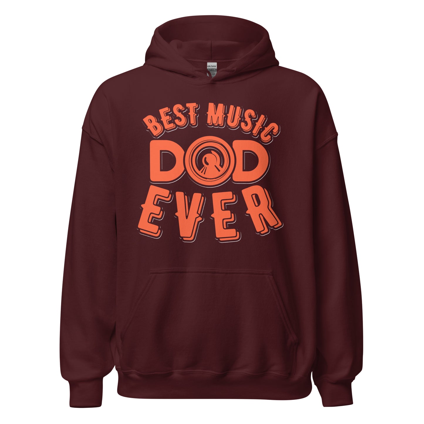 Unisex Hoodie BEST MUSIC DAD