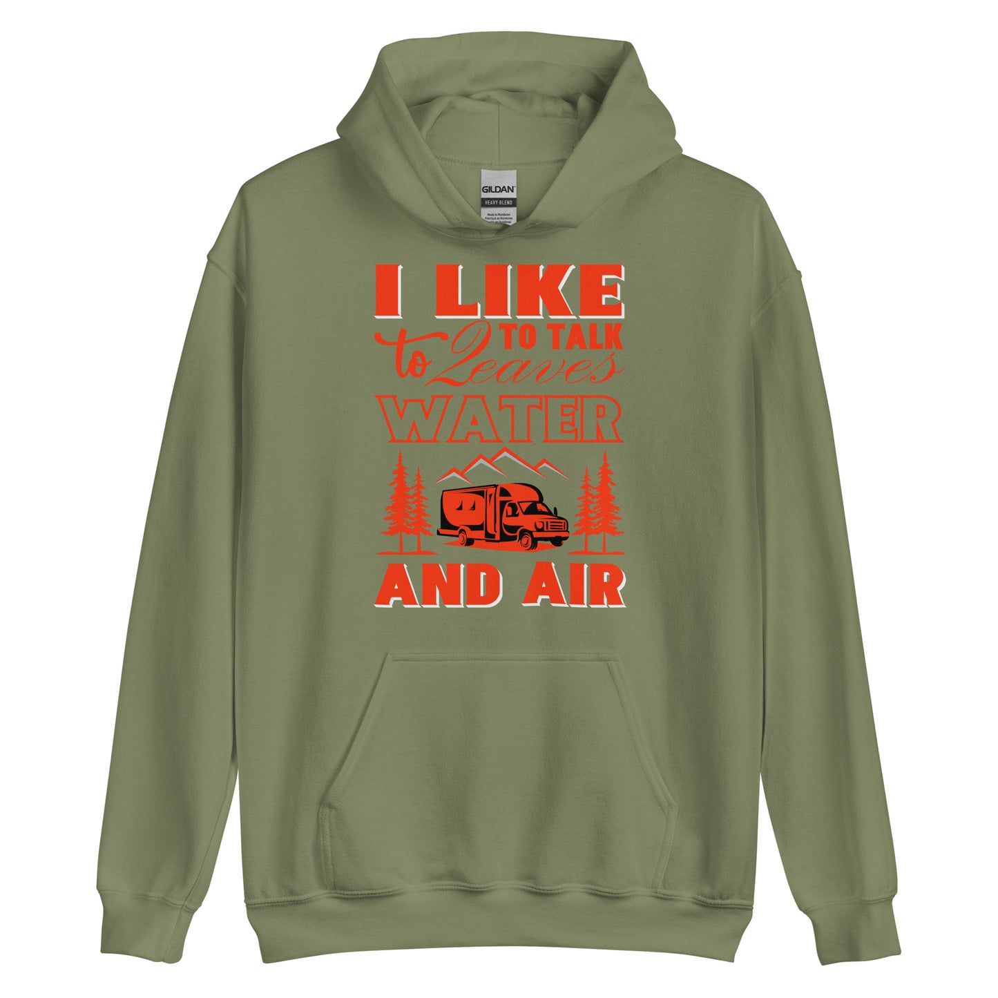 Unisex Hoodie WATER AND AIR