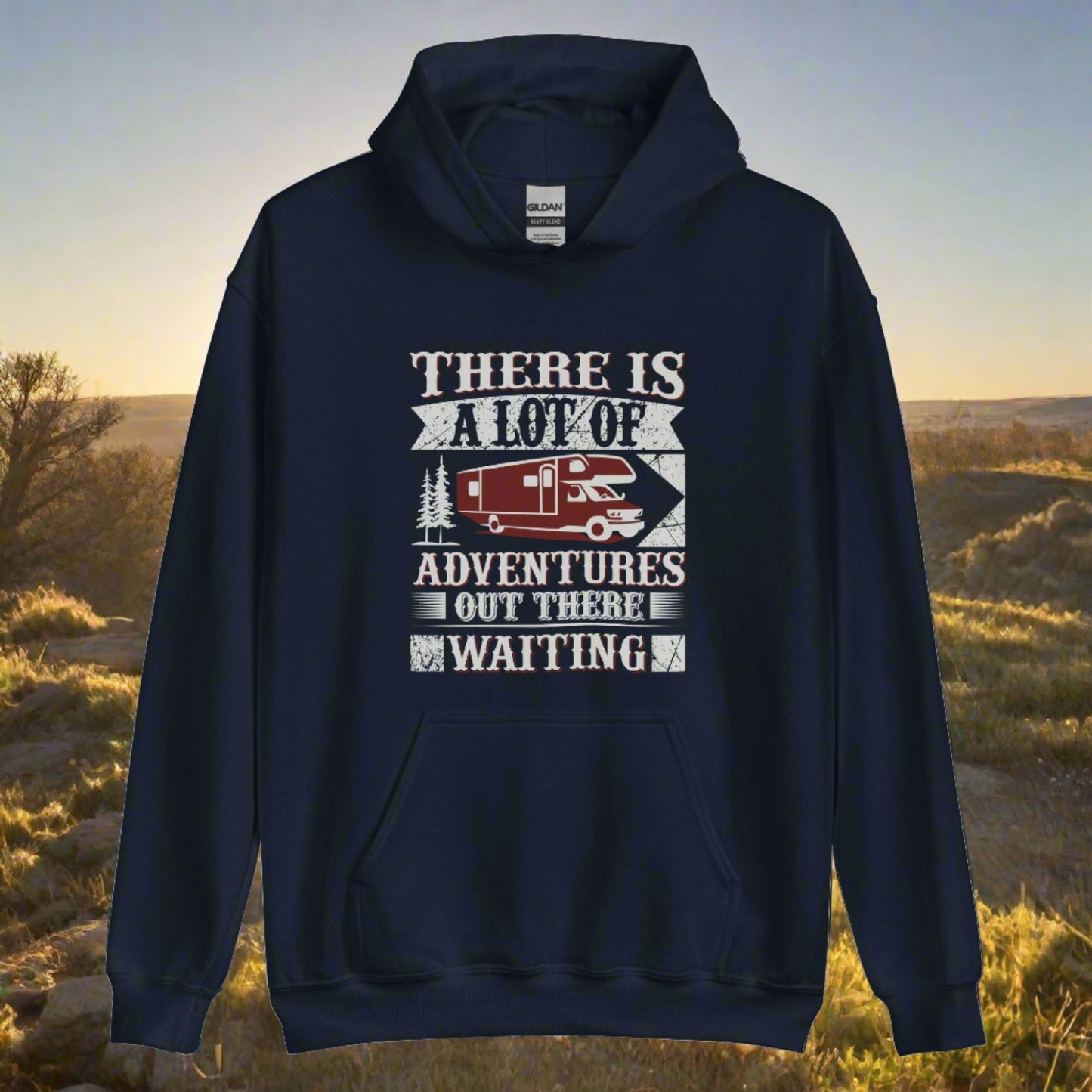 Unisex Hoodie A LOT OF ADVENTURES