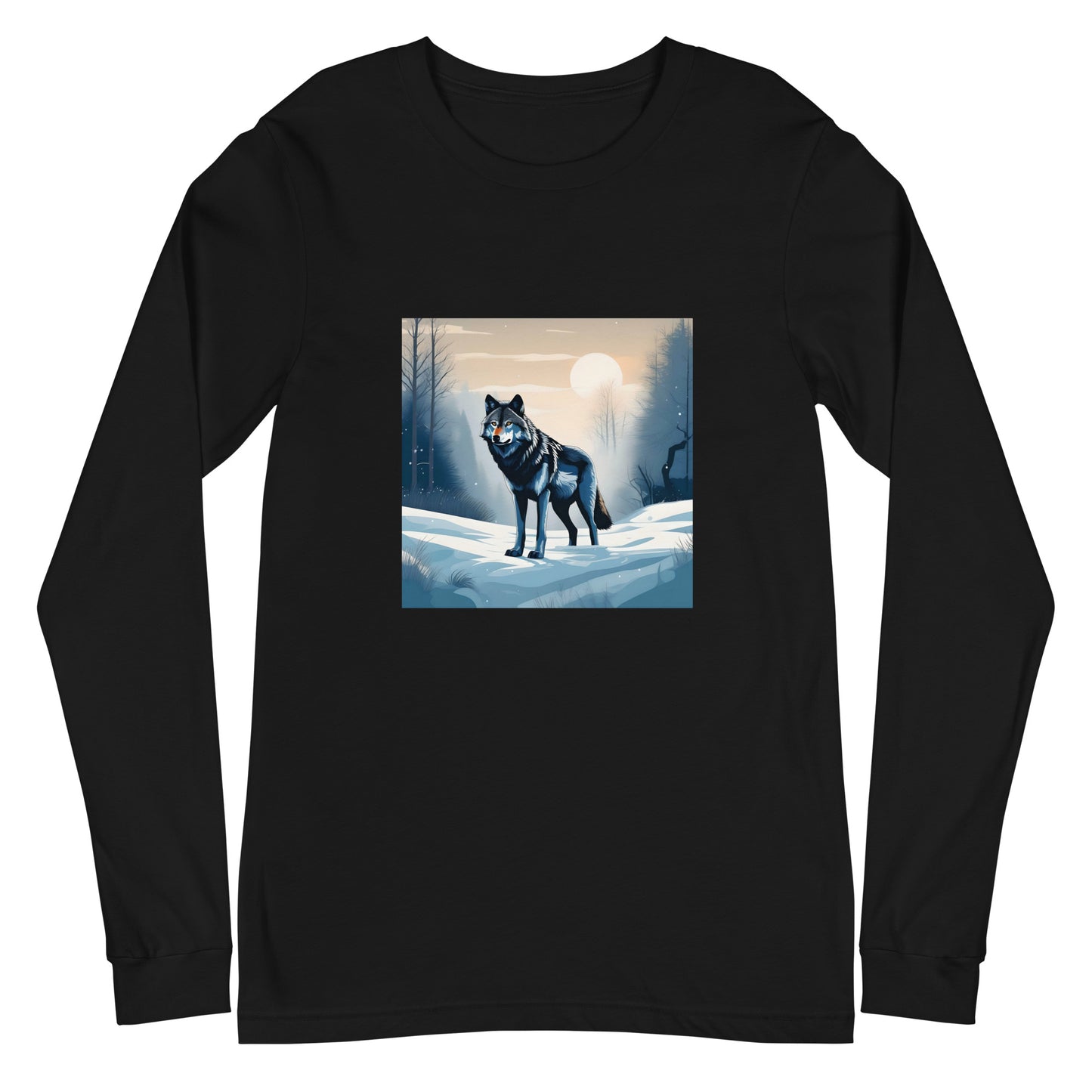 Unisex Long Sleeve Tee WINTER WOLF