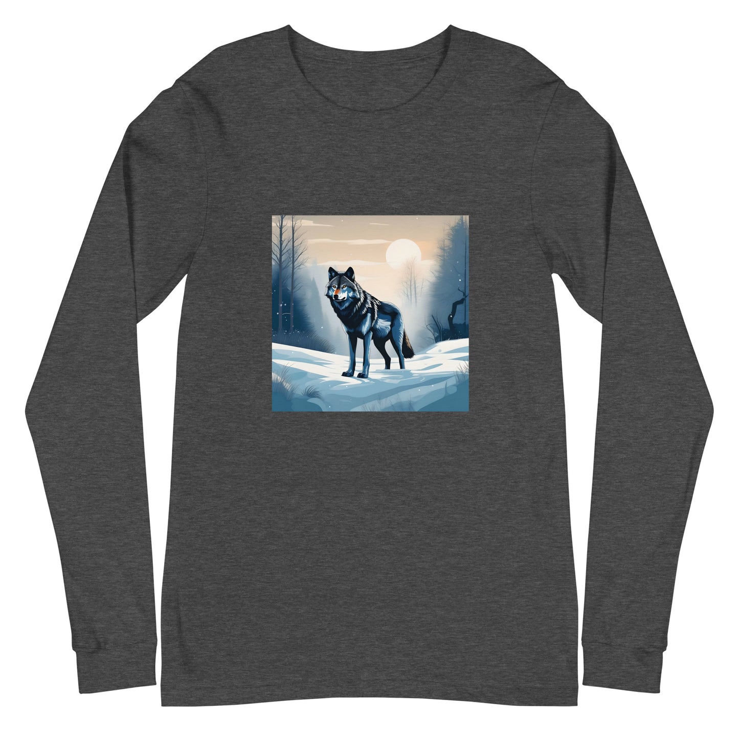 Unisex Long Sleeve Tee WINTER WOLF