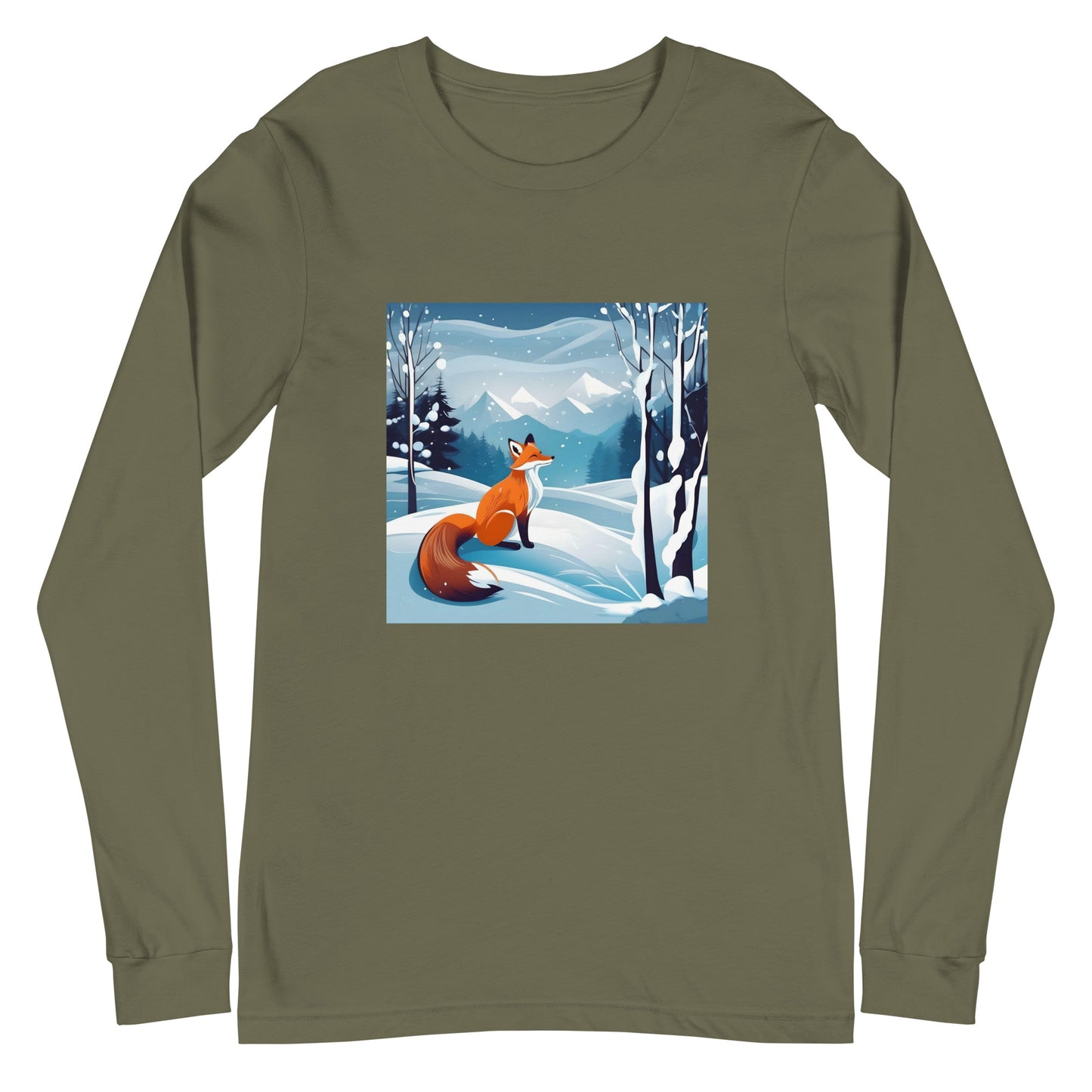 Unisex Long Sleeve Tee FOX