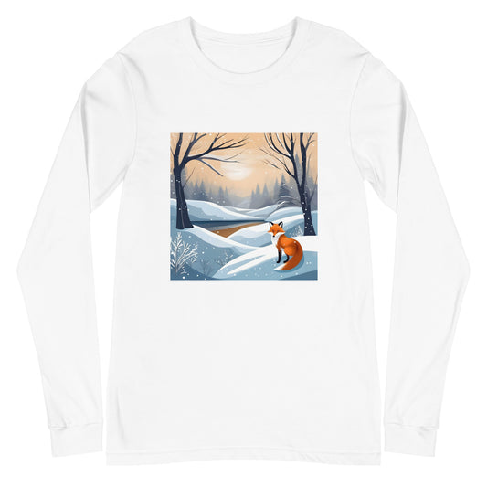 Unisex Long Sleeve Tee WINTER FOX