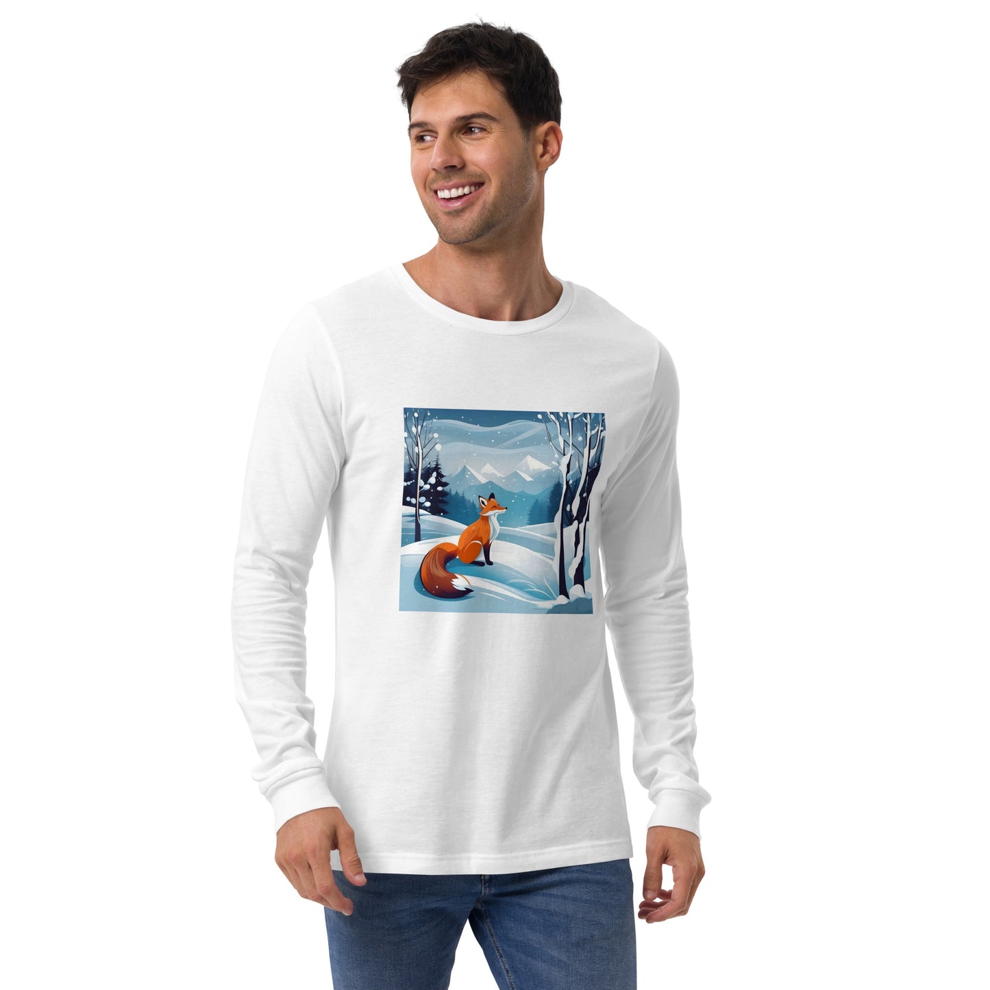 Unisex Long Sleeve Tee FOX