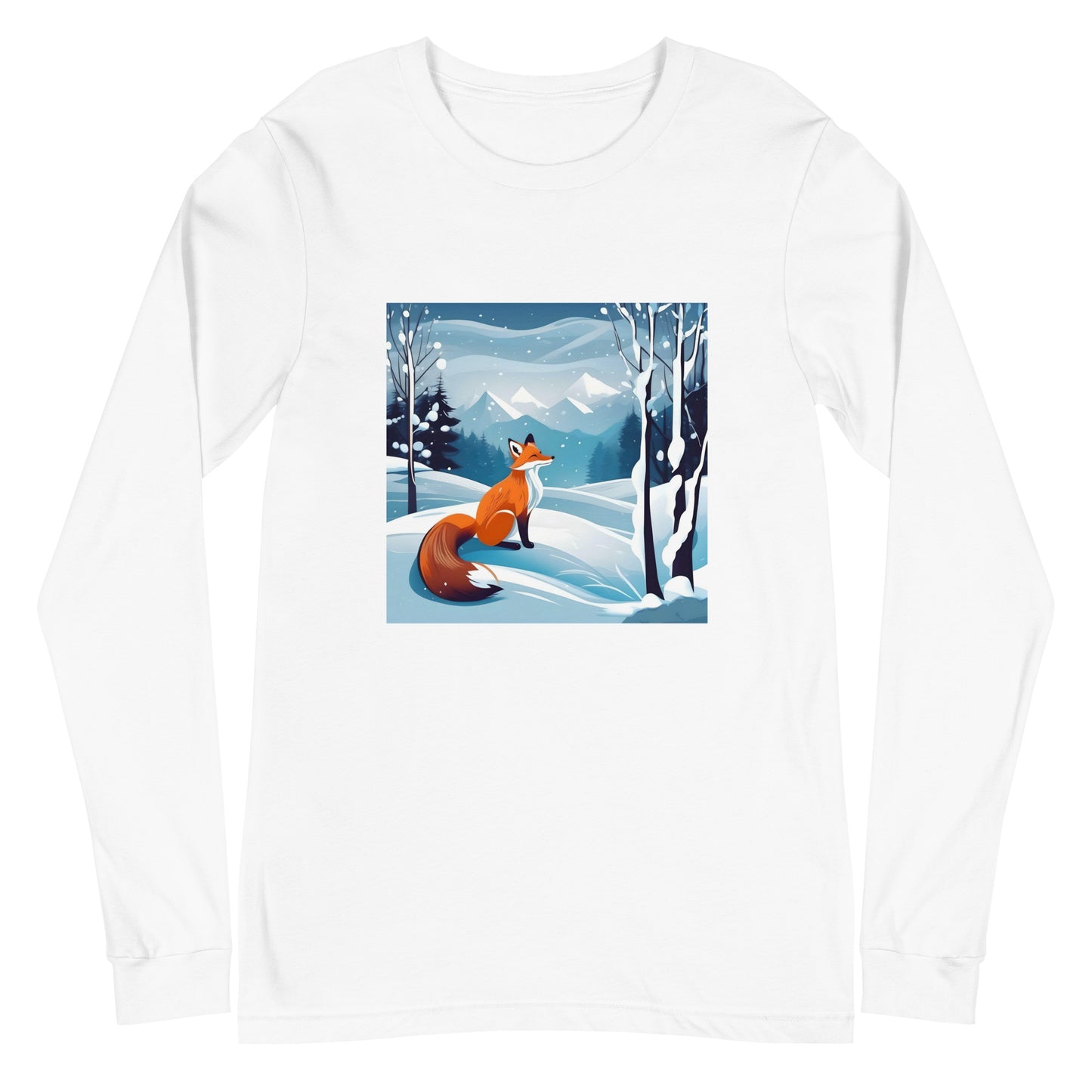 Unisex Long Sleeve Tee FOX