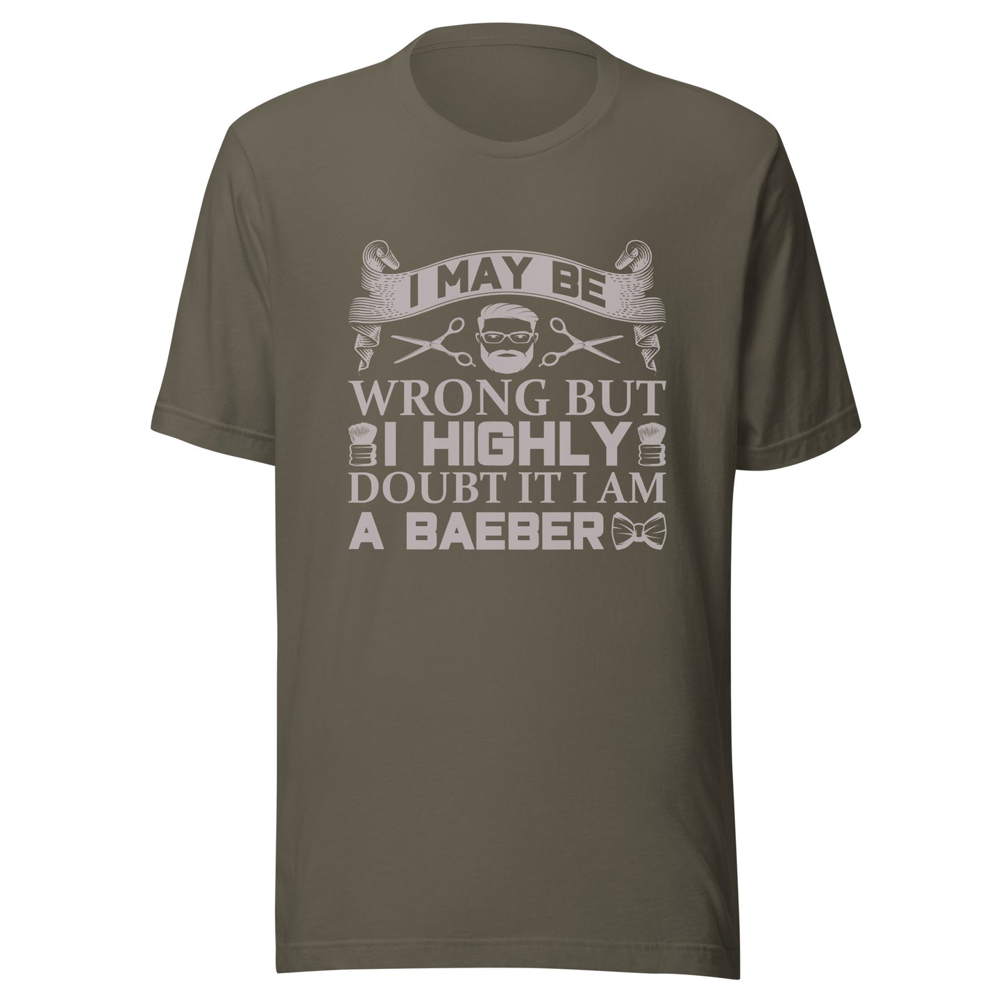 Men's t-shirt I MAY BE WRONG