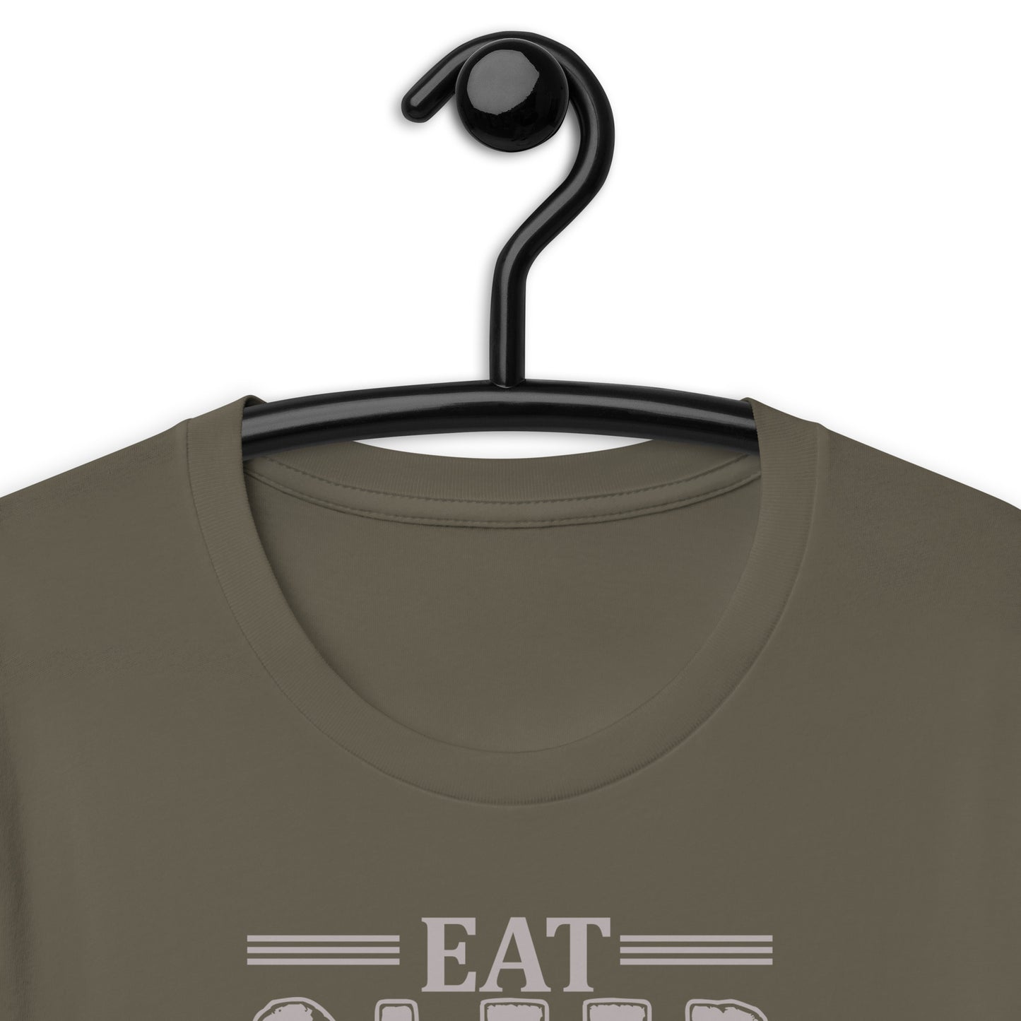 Unisex t-shirt EAT SLEEP HAIR REPEAT