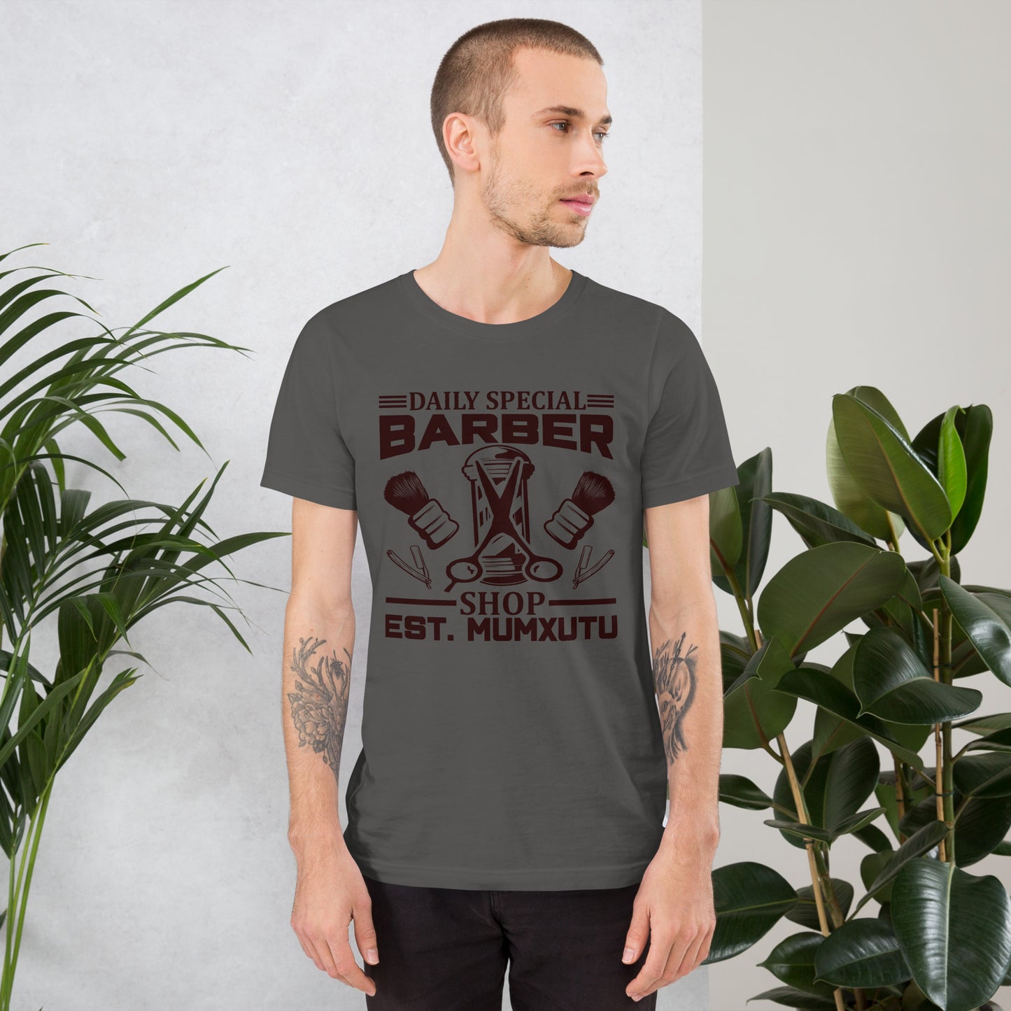 Men's t-shirt DAILY SPECIAL BARBERSHOP