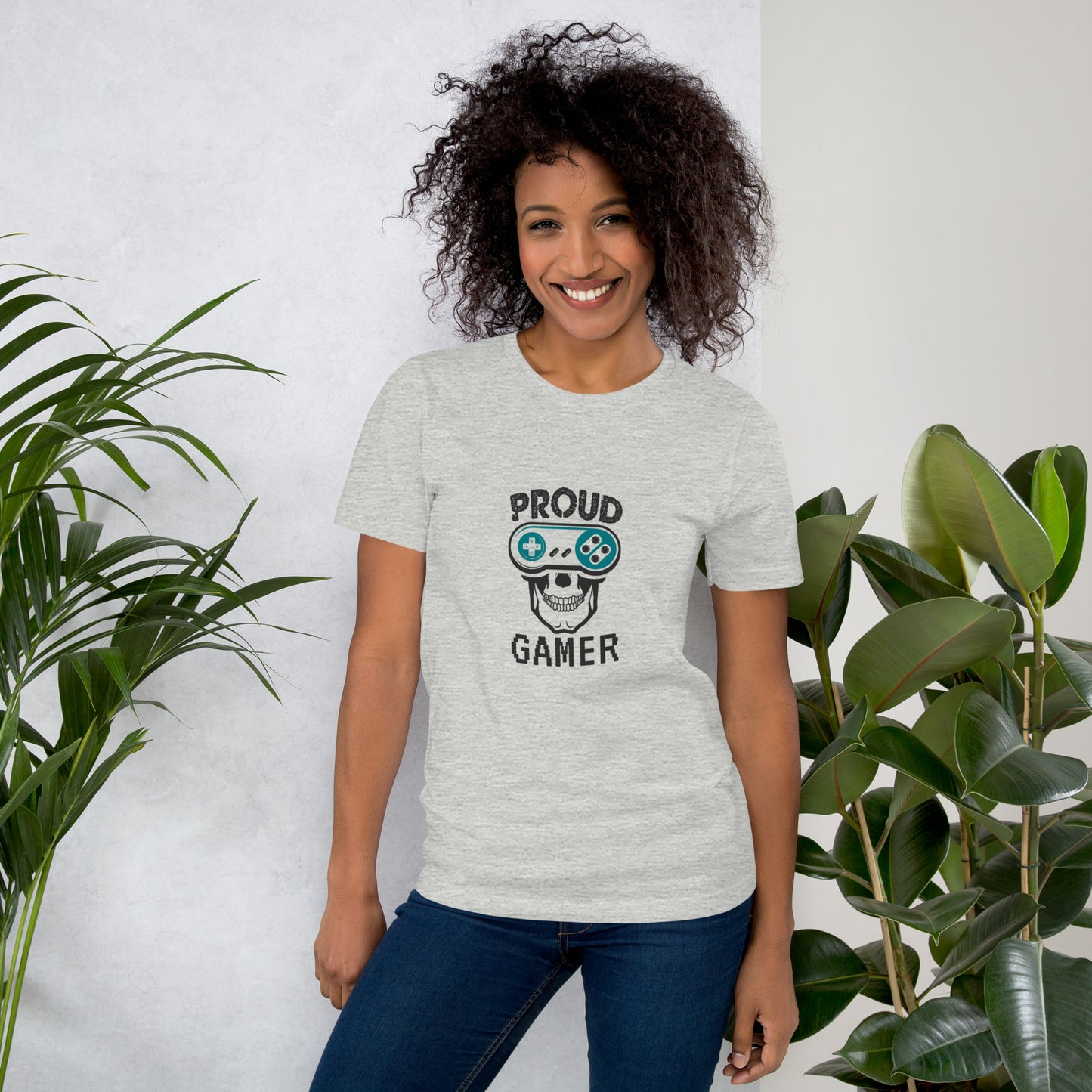 Unisex t-shirt PROUD GAMER