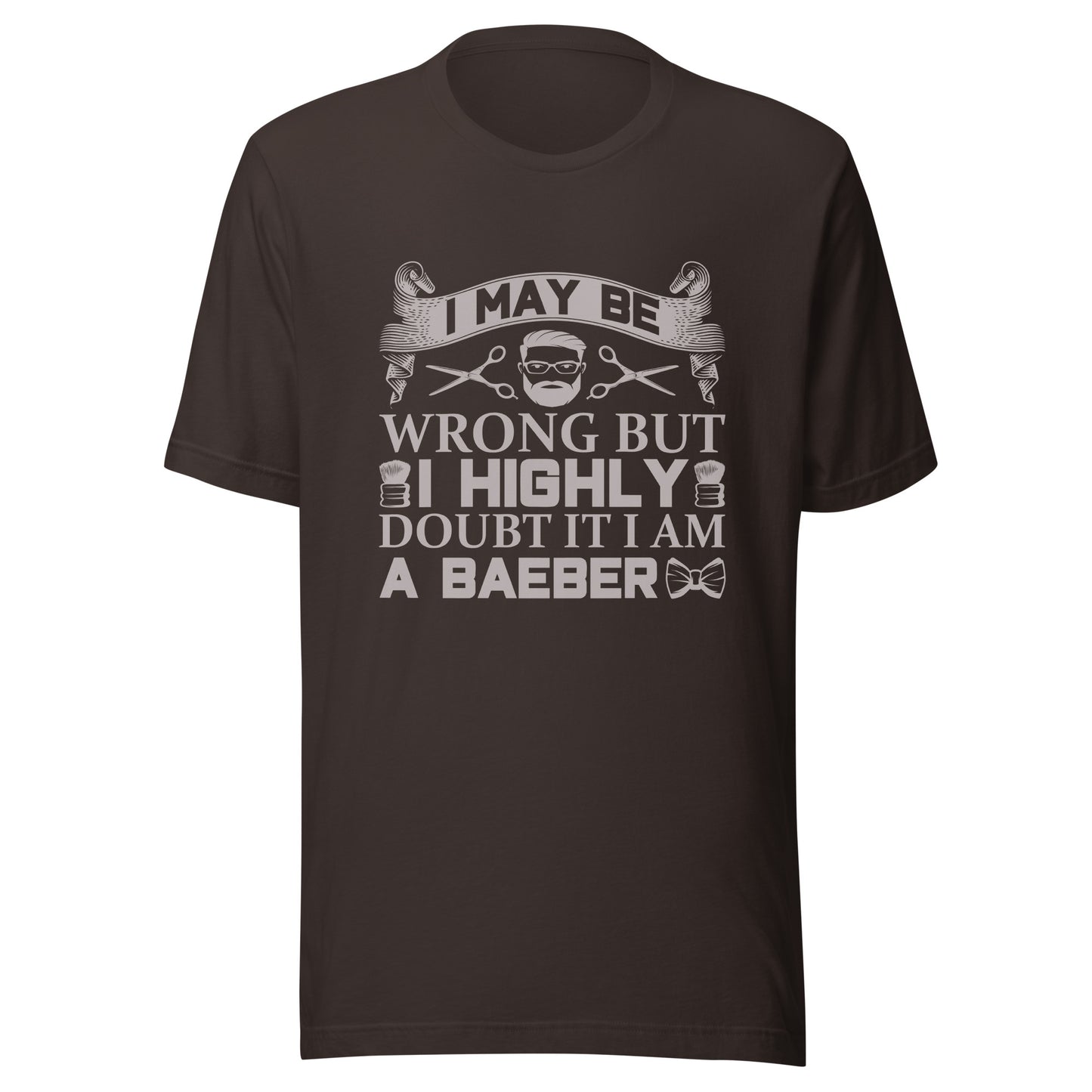 Men's t-shirt I MAY BE WRONG