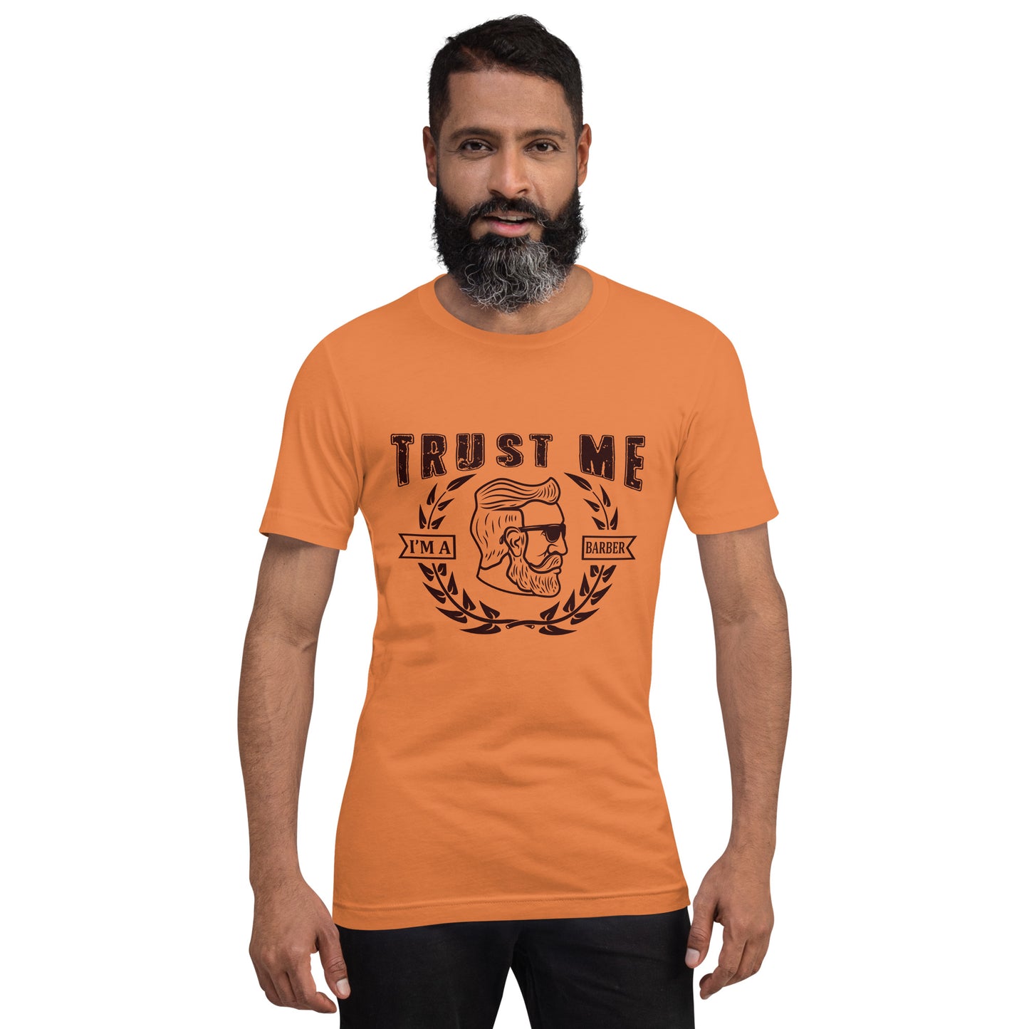 Camiseta hombre CONFÍA EN MÍ SOY BARBERO