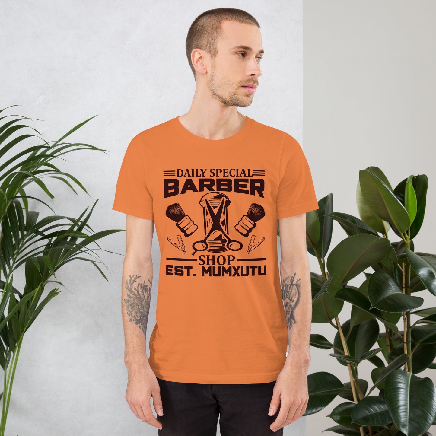 Camiseta hombre DAILY SPECIAL BARBERSHOP