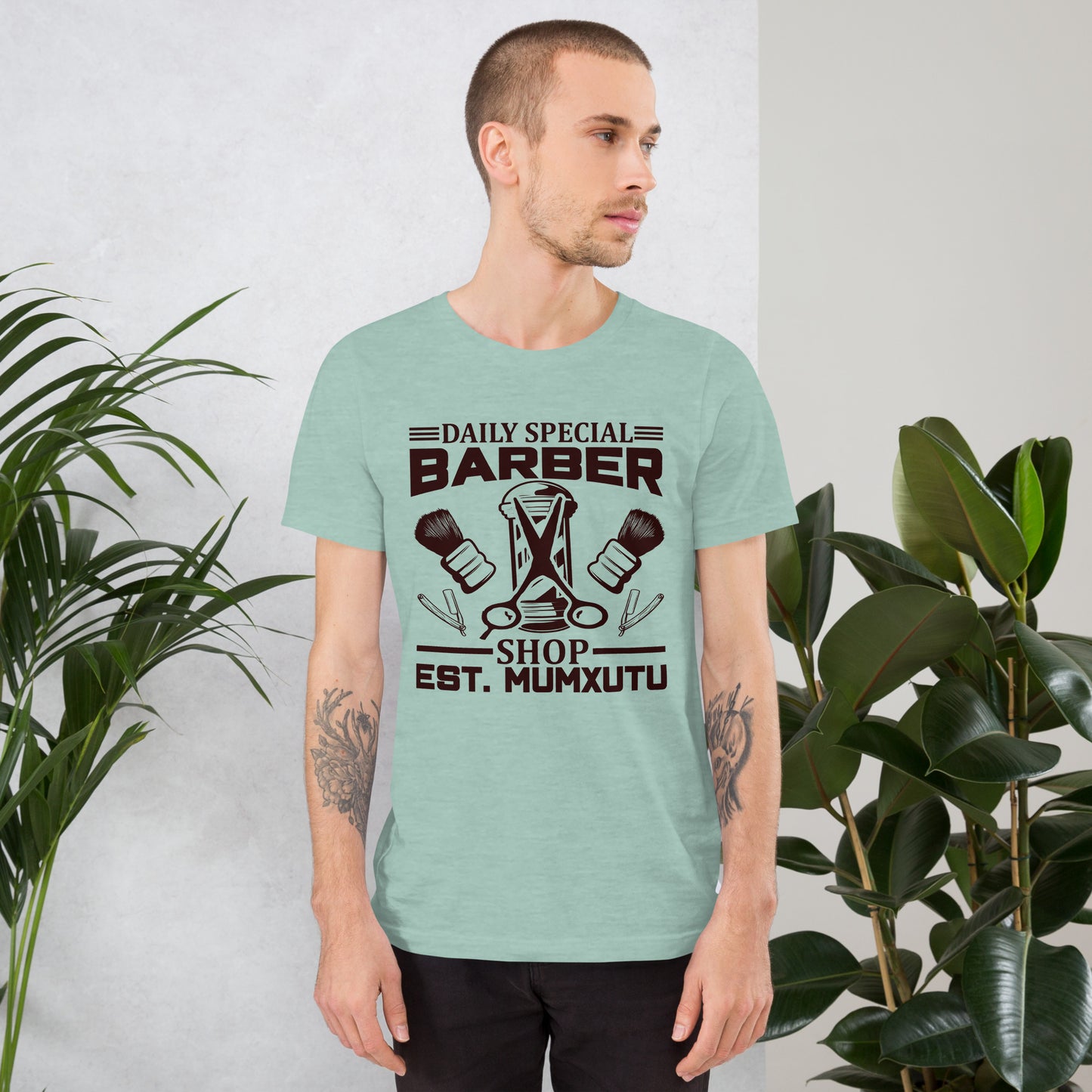 Camiseta hombre DAILY SPECIAL BARBERSHOP