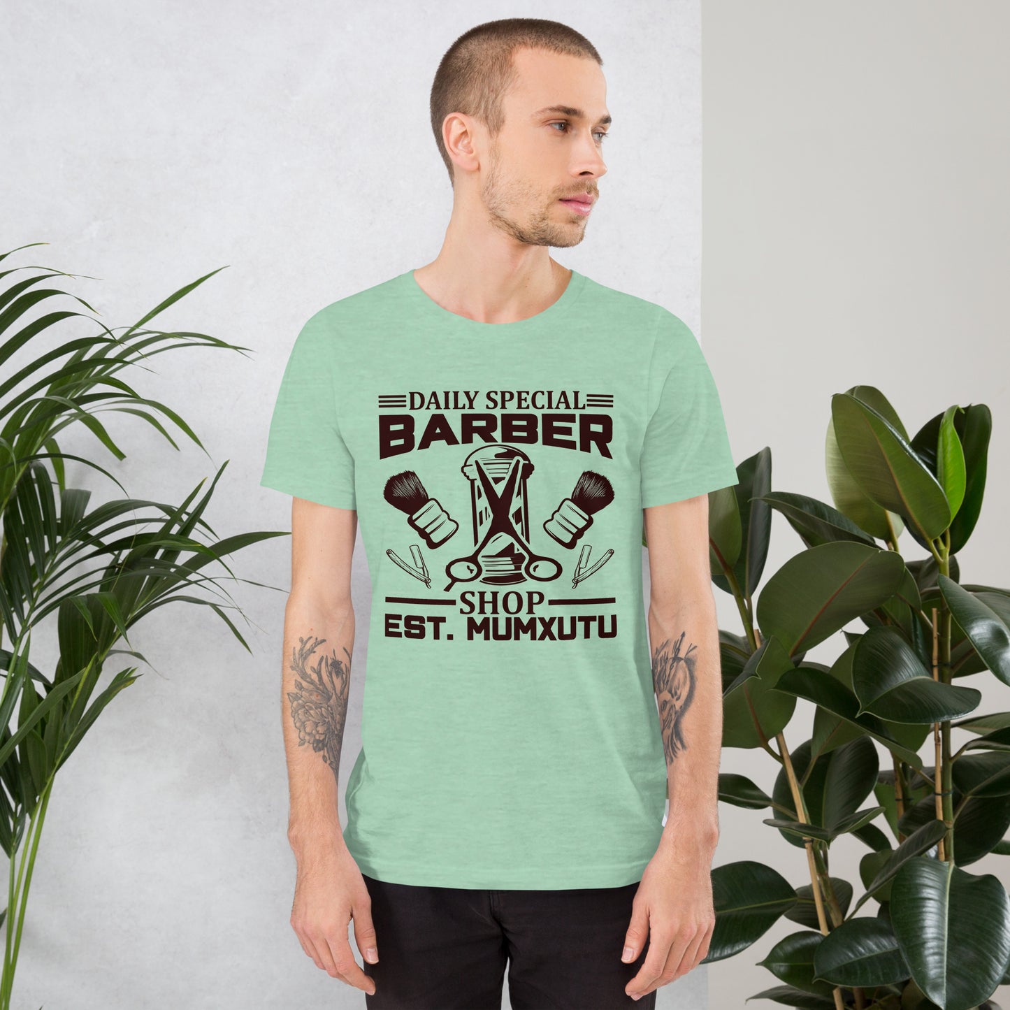 Camiseta hombre DAILY SPECIAL BARBERSHOP