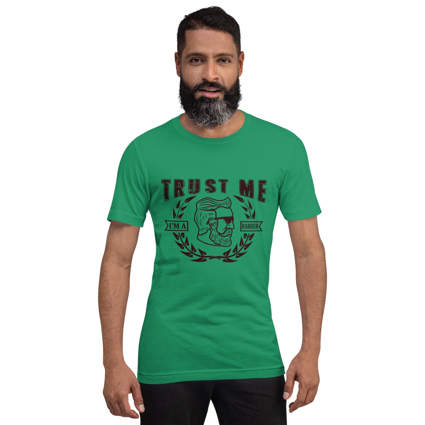 Camiseta hombre CONFÍA EN MÍ SOY BARBERO