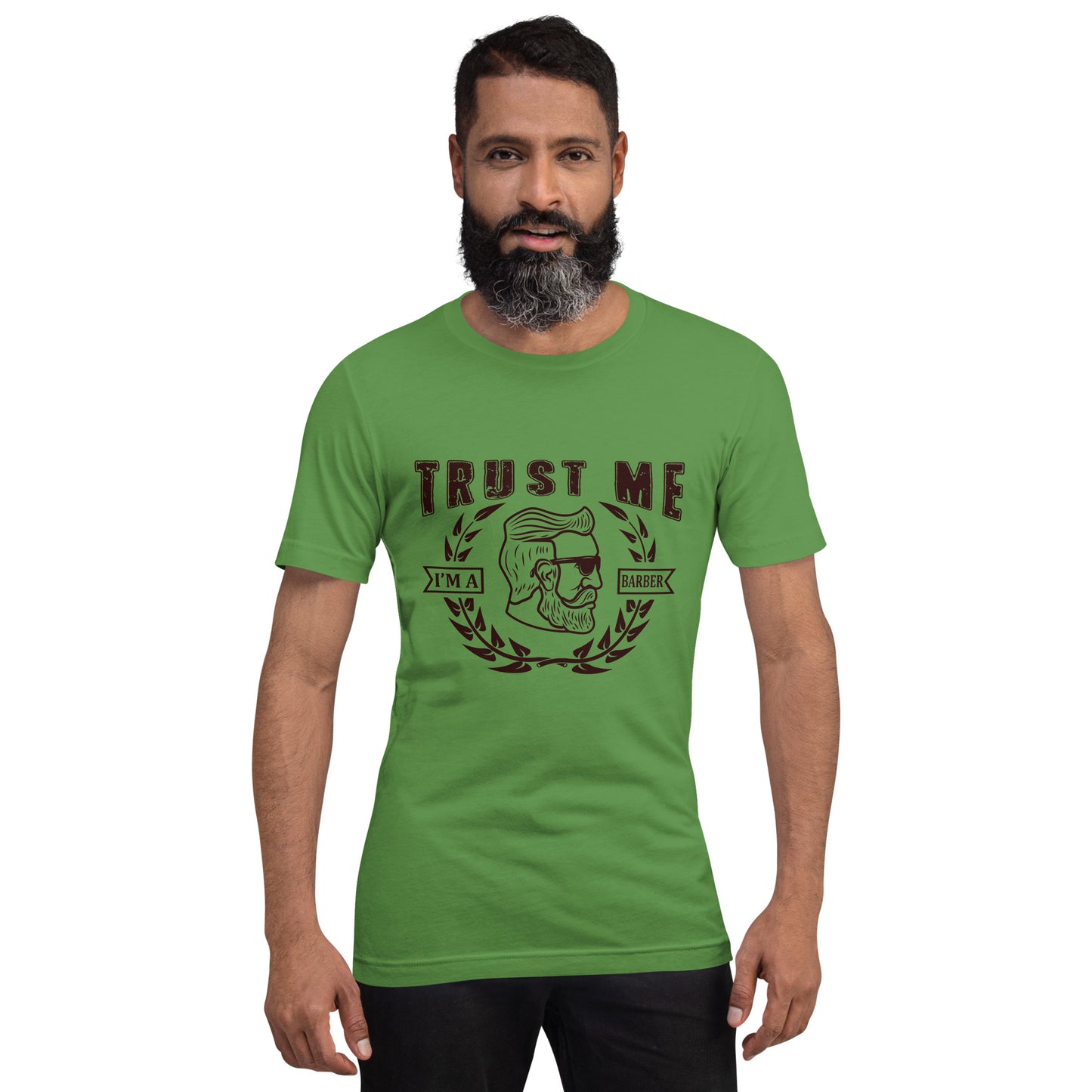 Camiseta hombre CONFÍA EN MÍ SOY BARBERO