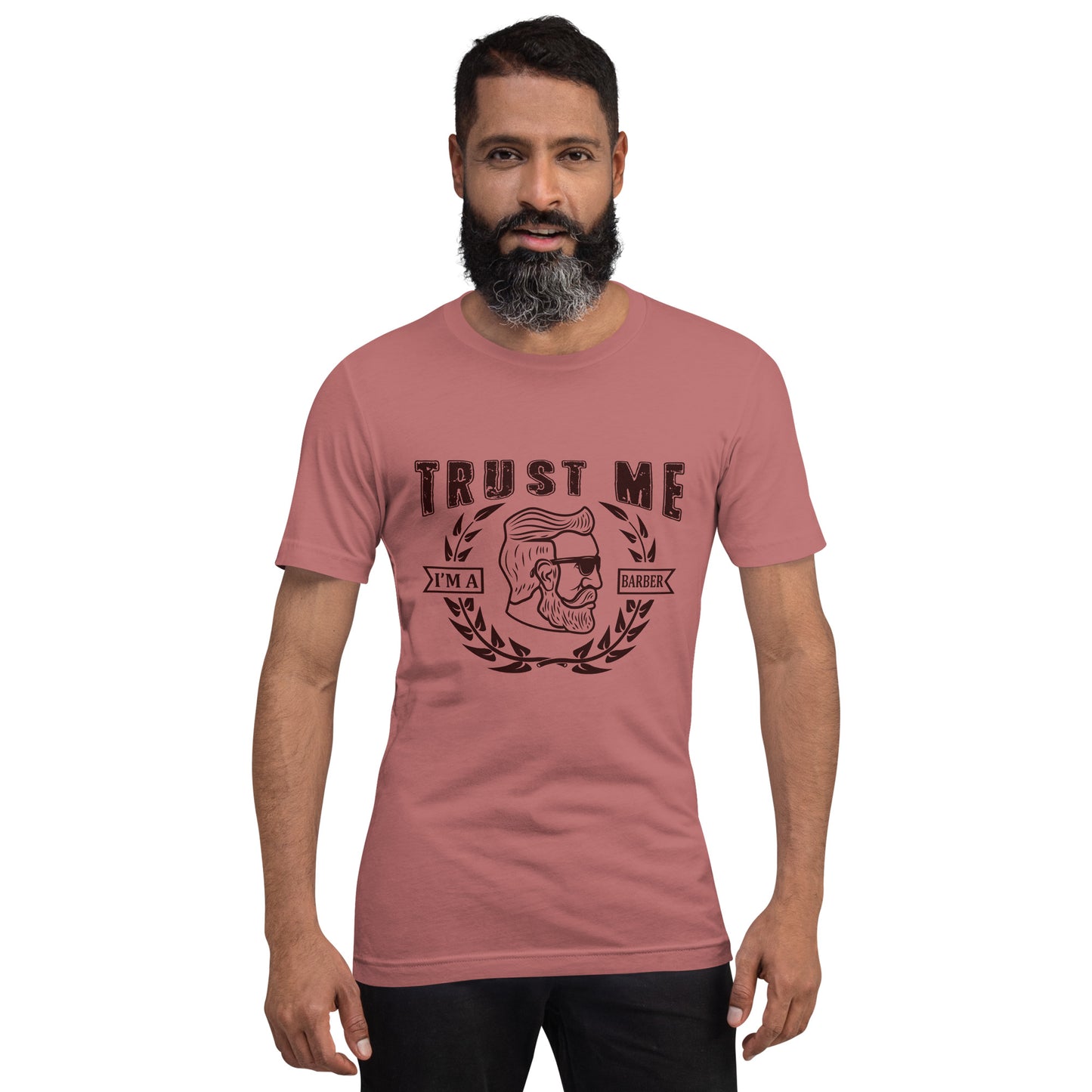 Camiseta hombre CONFÍA EN MÍ SOY BARBERO