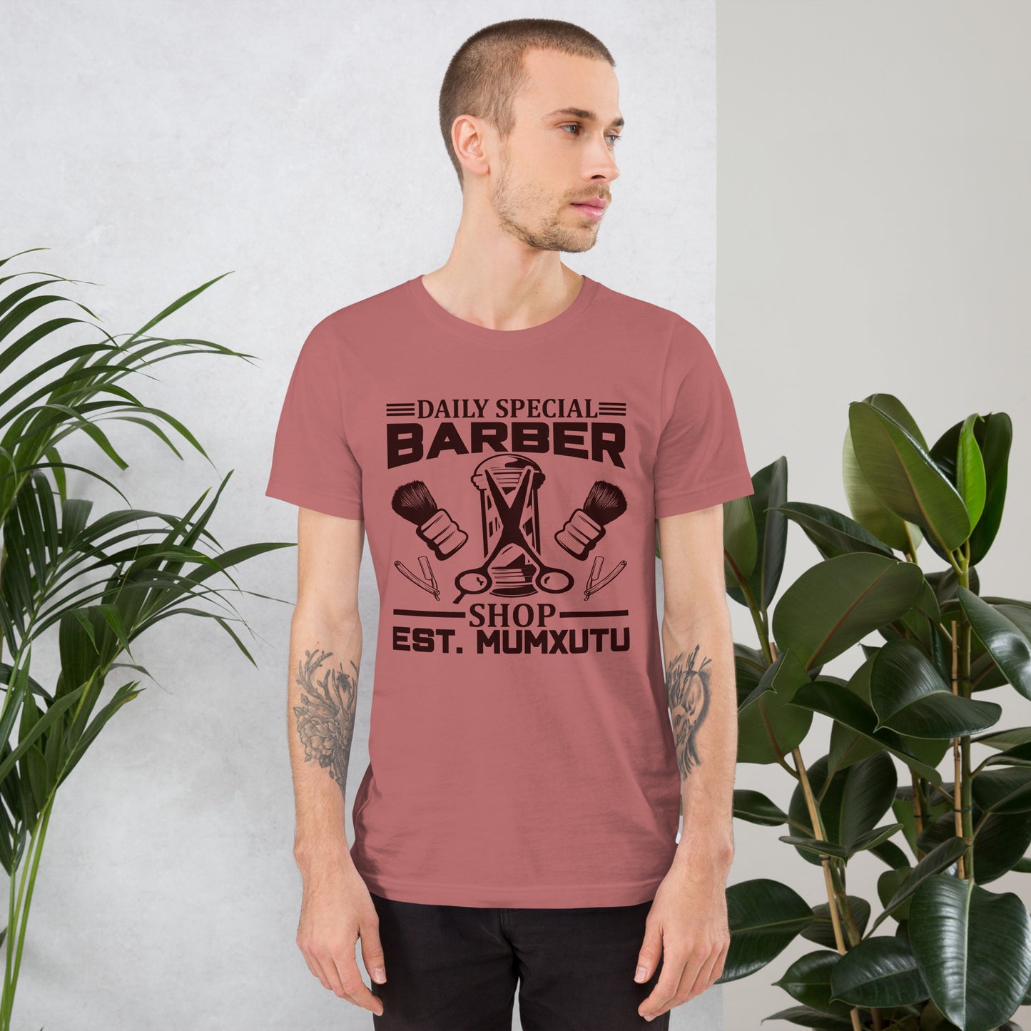 Camiseta hombre DAILY SPECIAL BARBERSHOP