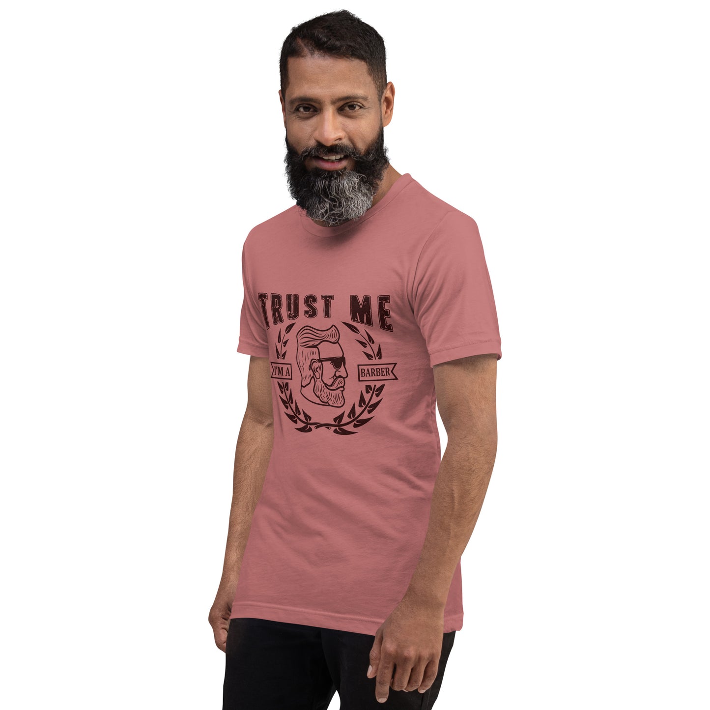 Camiseta hombre CONFÍA EN MÍ SOY BARBERO