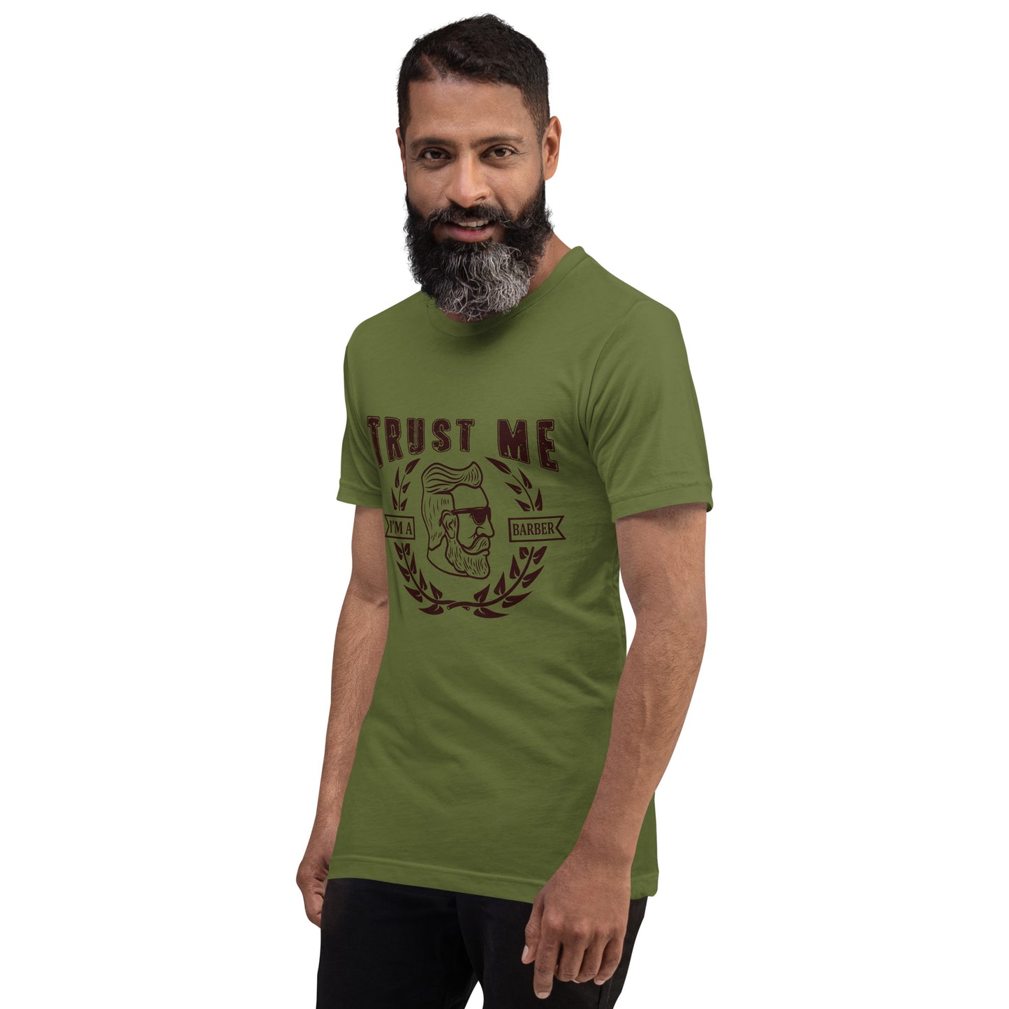 Camiseta hombre CONFÍA EN MÍ SOY BARBERO