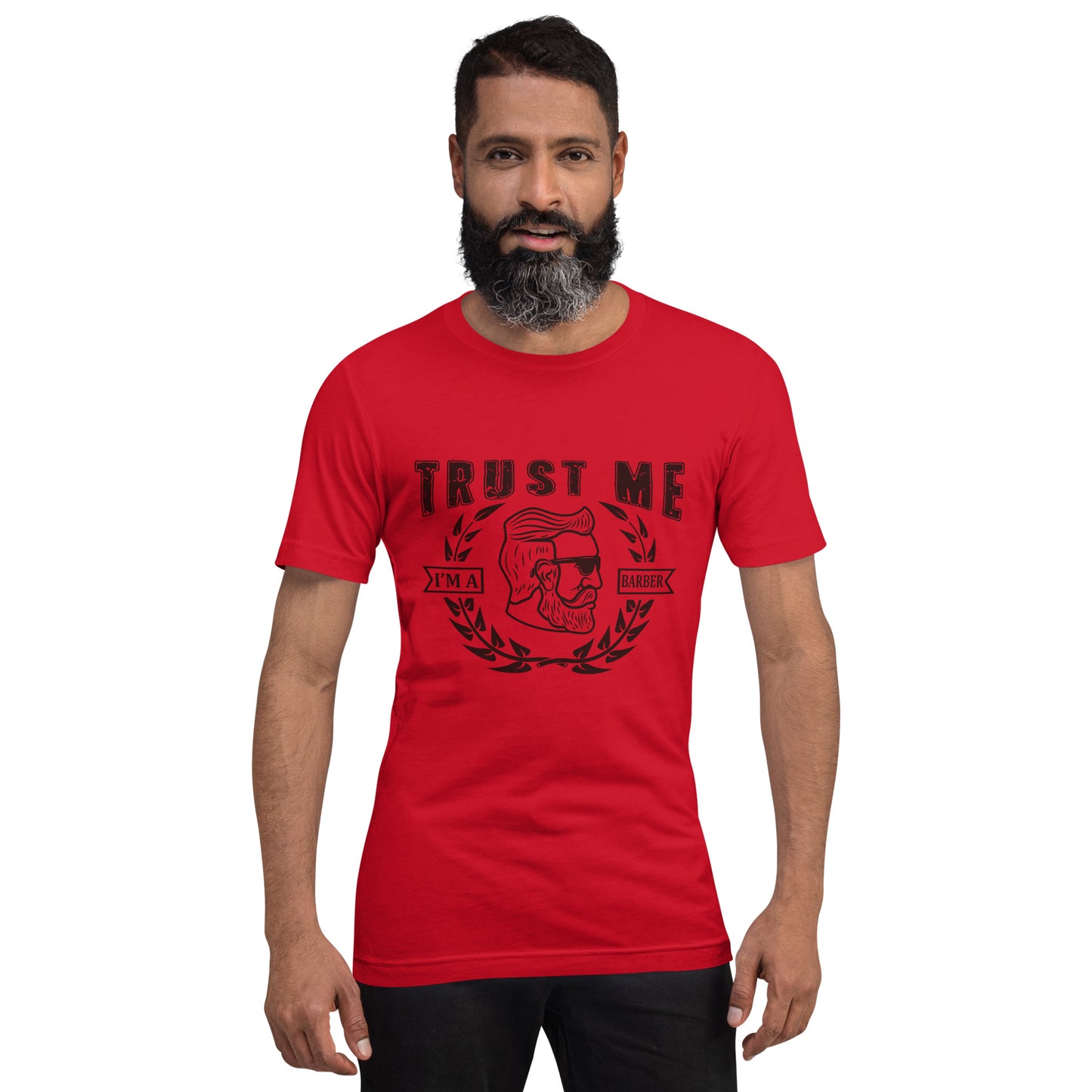 Camiseta hombre CONFÍA EN MÍ SOY BARBERO