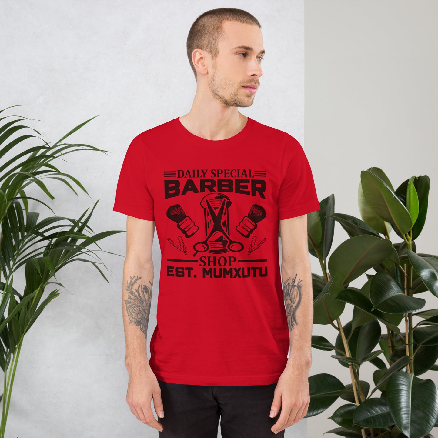 Camiseta hombre DAILY SPECIAL BARBERSHOP