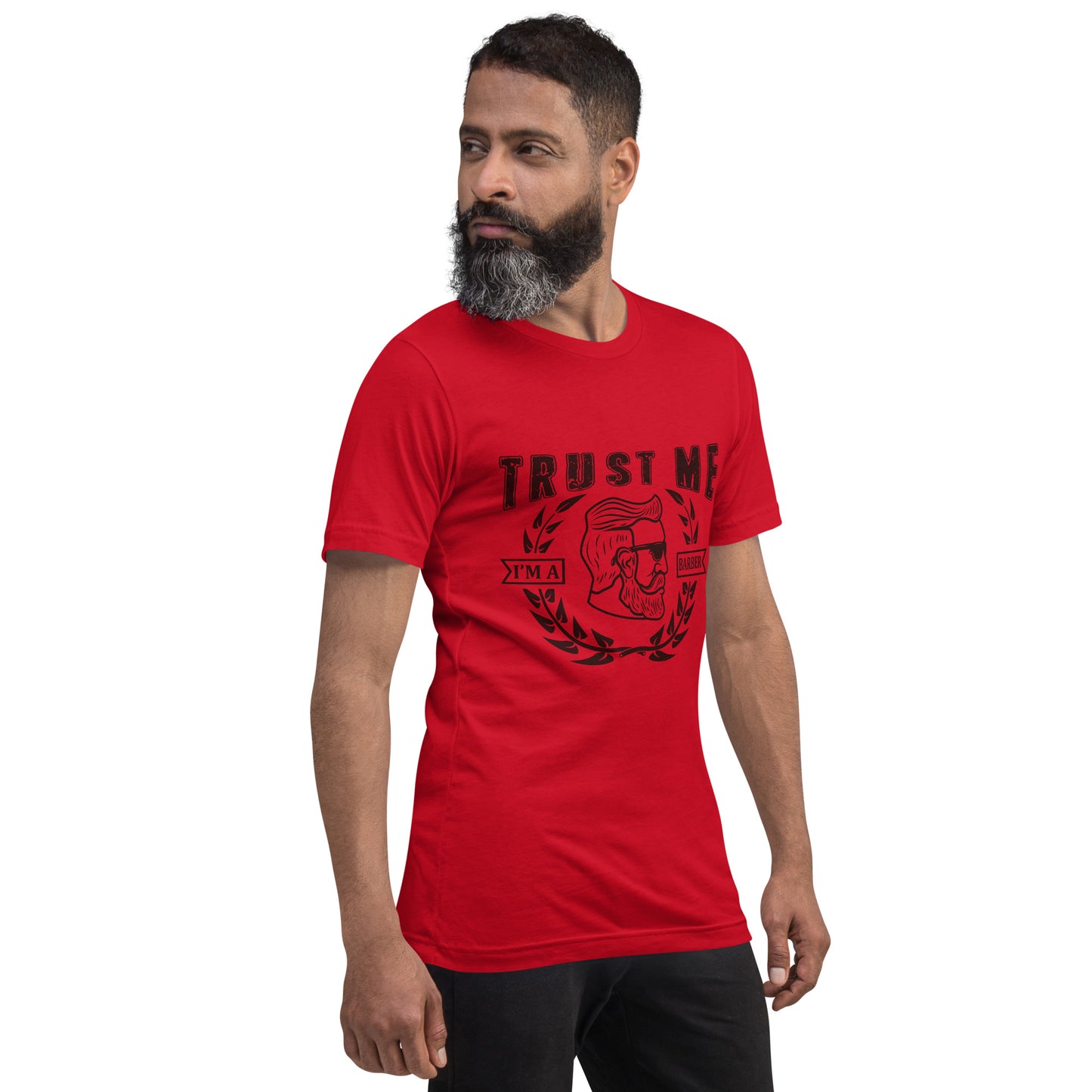 Camiseta hombre CONFÍA EN MÍ SOY BARBERO